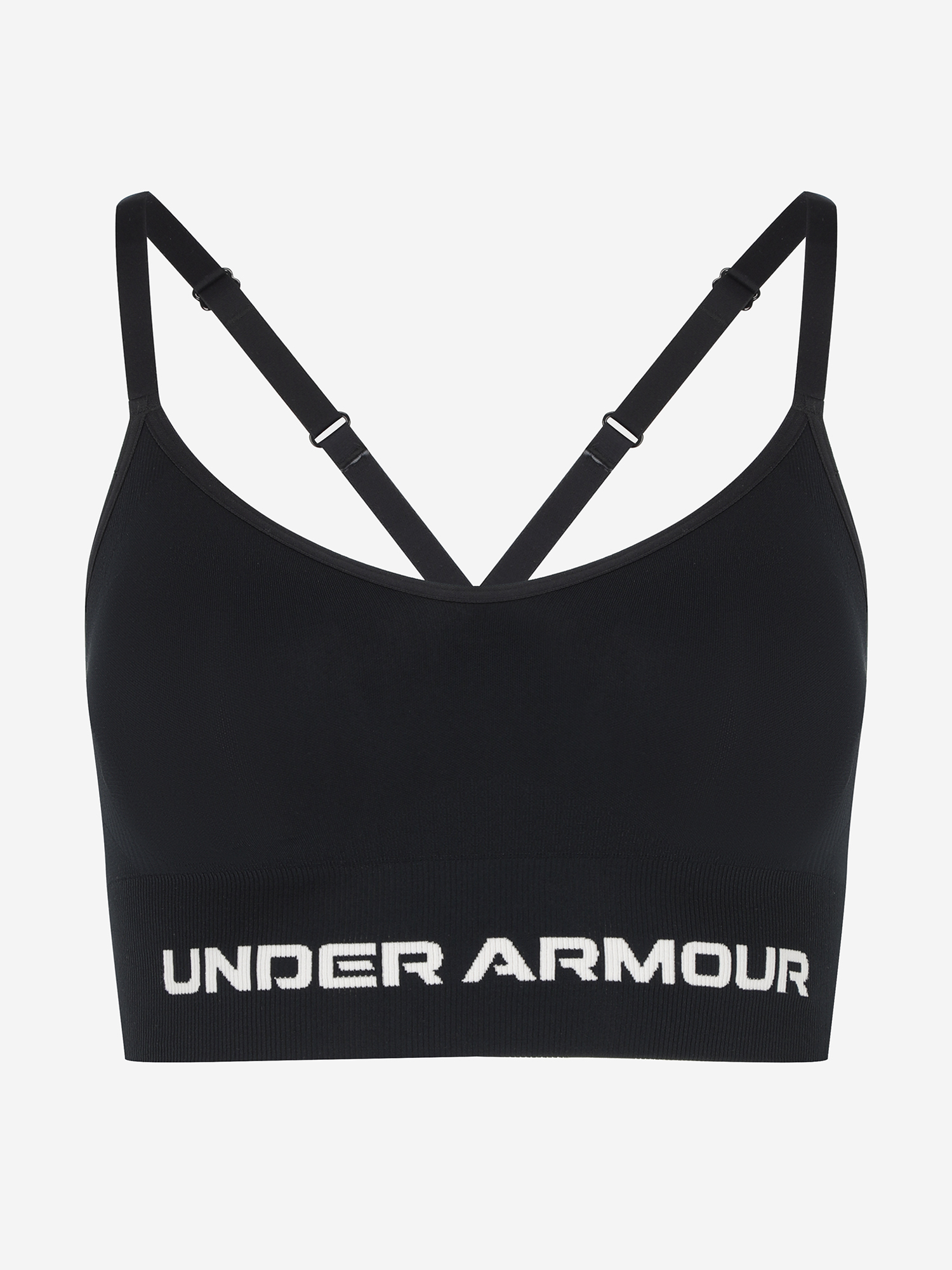 фото Спортивный топ бра under armour vanish, черный