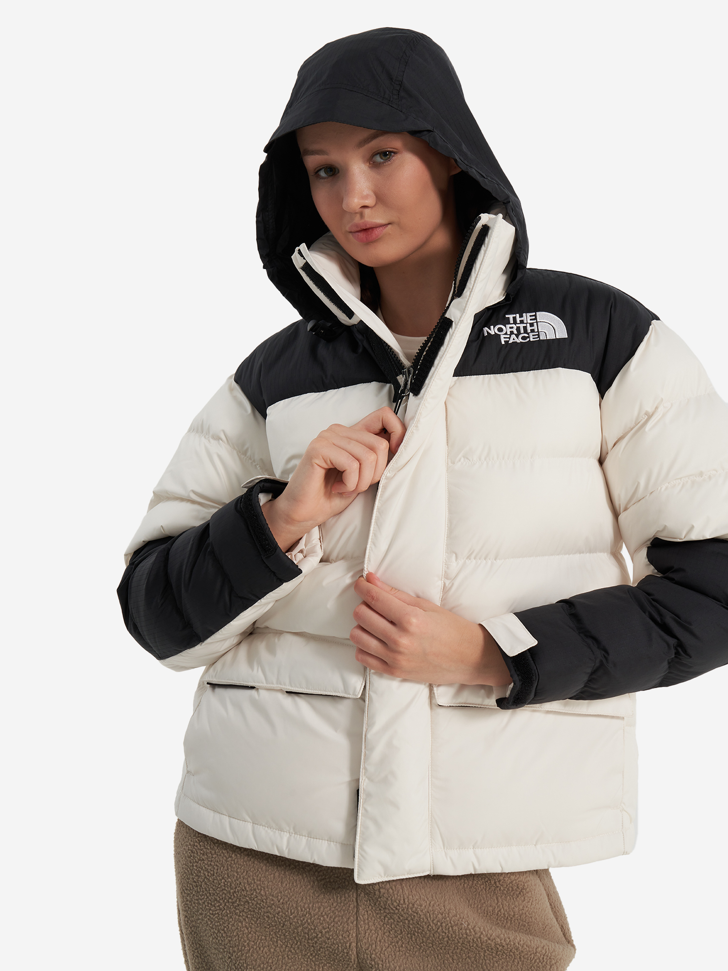 фото Куртка утепленная женская the north face limbara, бежевый
