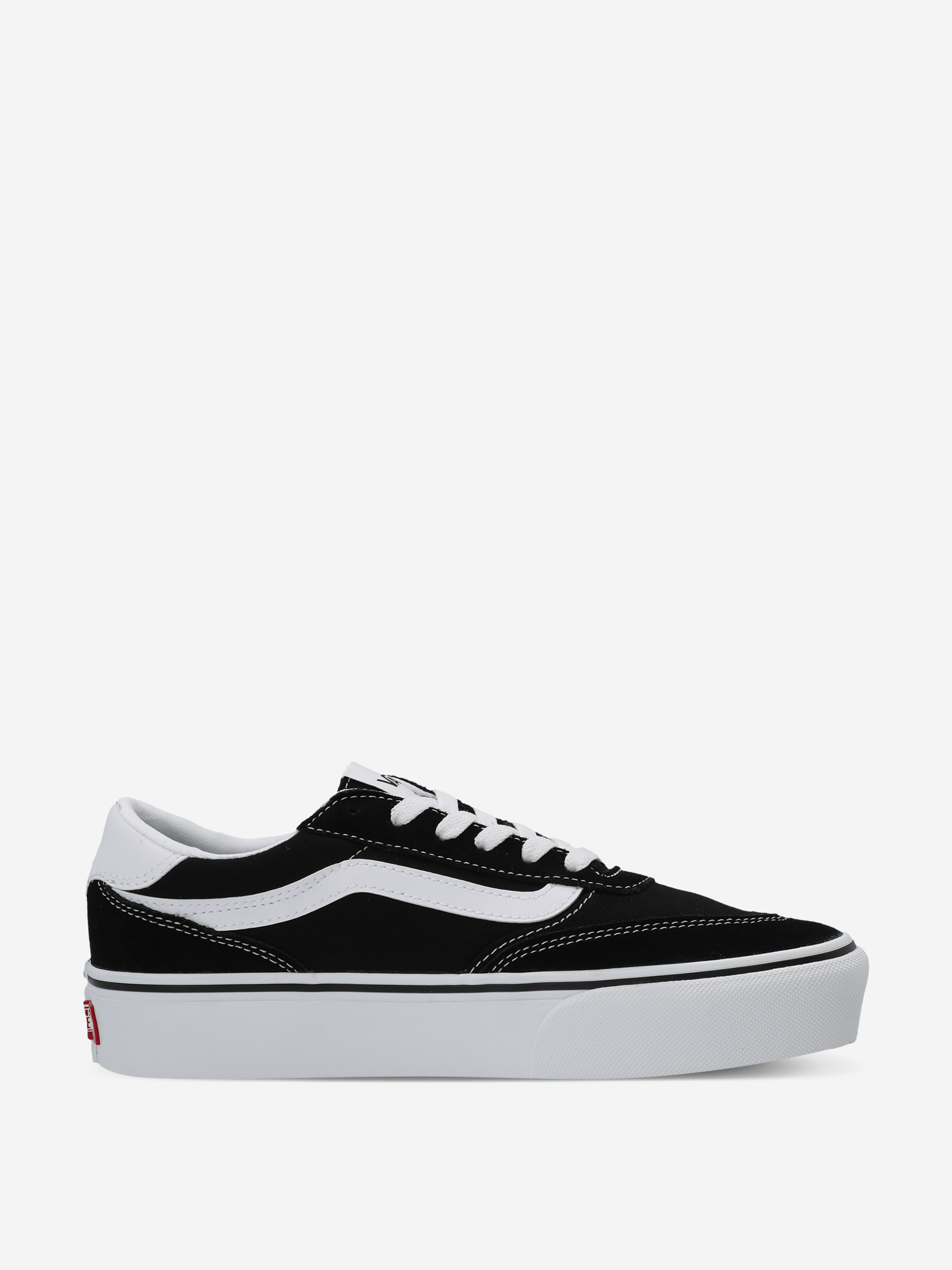 фото Кеды женские vans brooklyn ls platform, черный