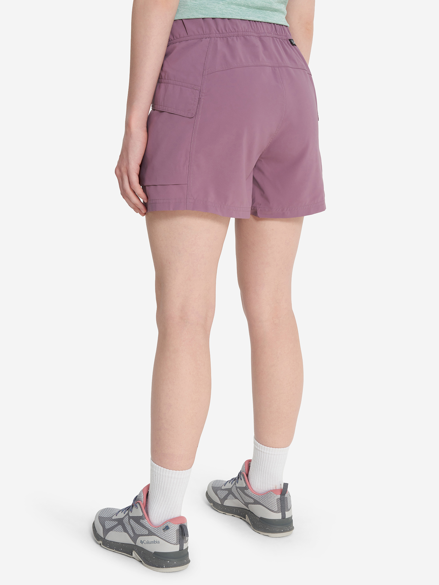 фото Шорты женские mountain hardwear trail sender short, розовый