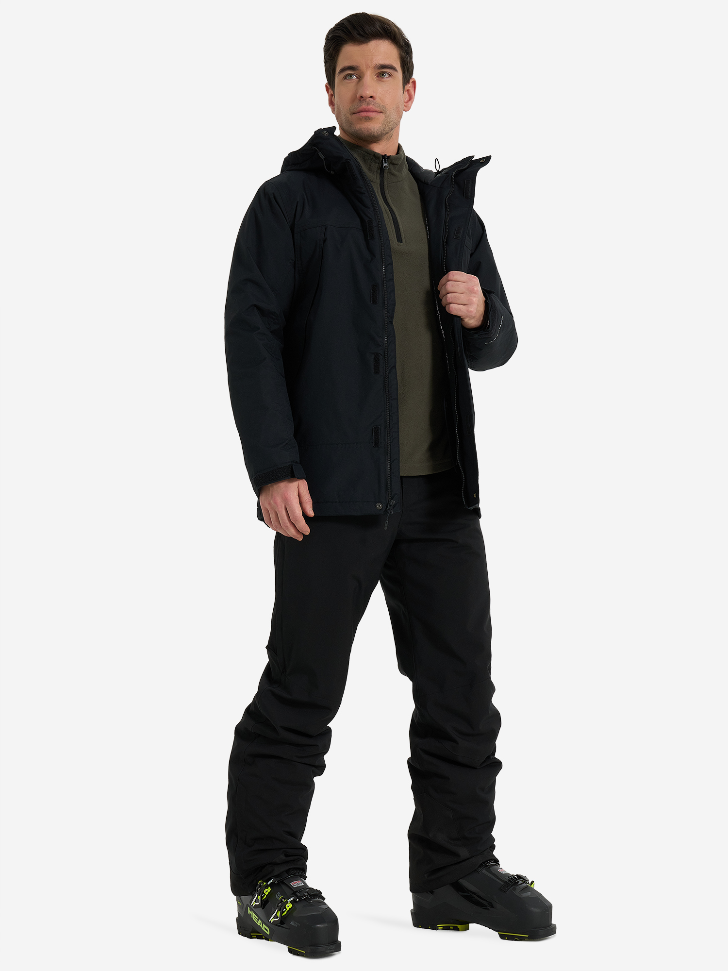 фото Куртка утепленная мужская columbia shotski jacket, черный