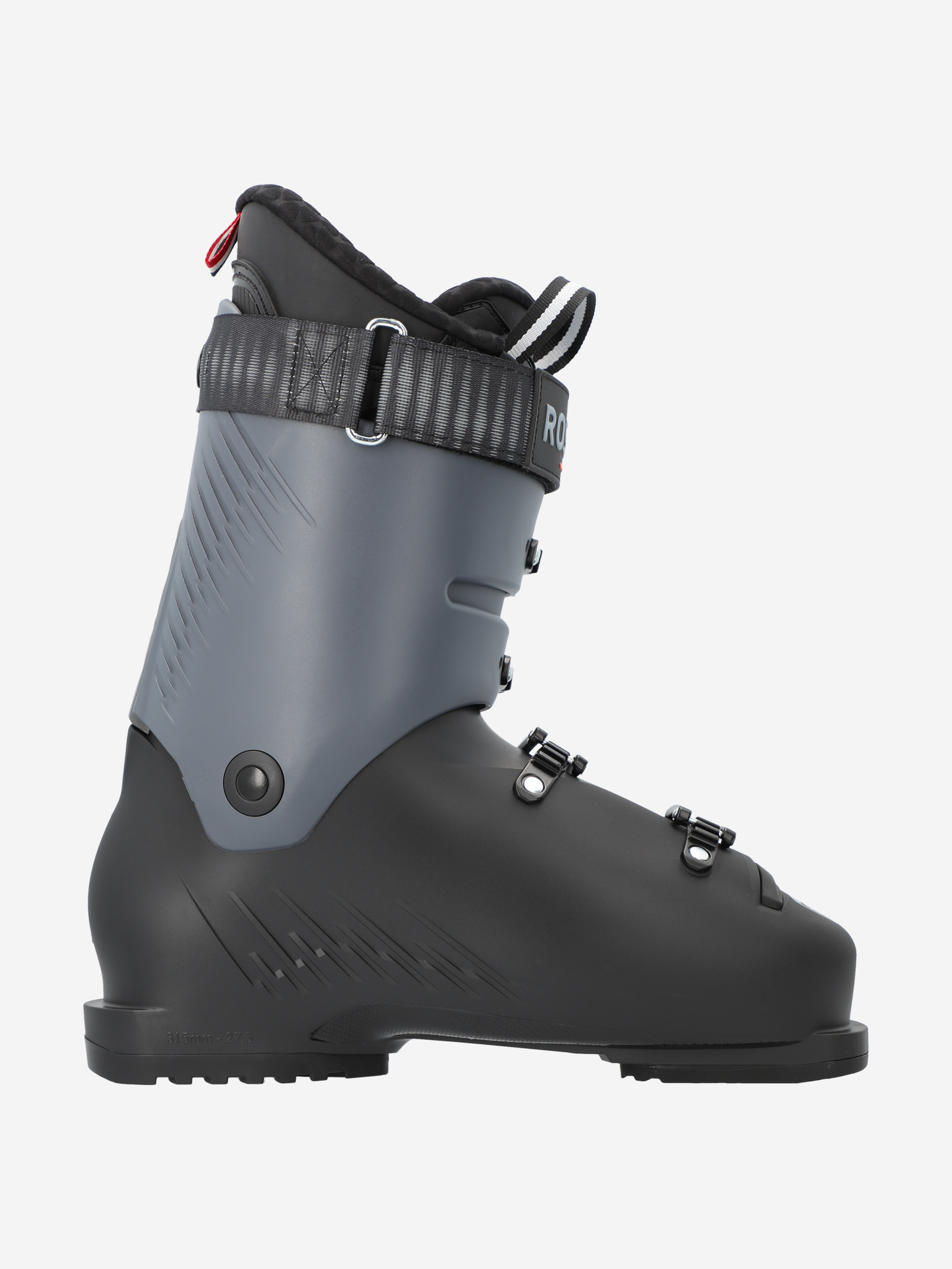 фото Ботинки горнолыжные rossignol hi-speed pro 100 mv, черный