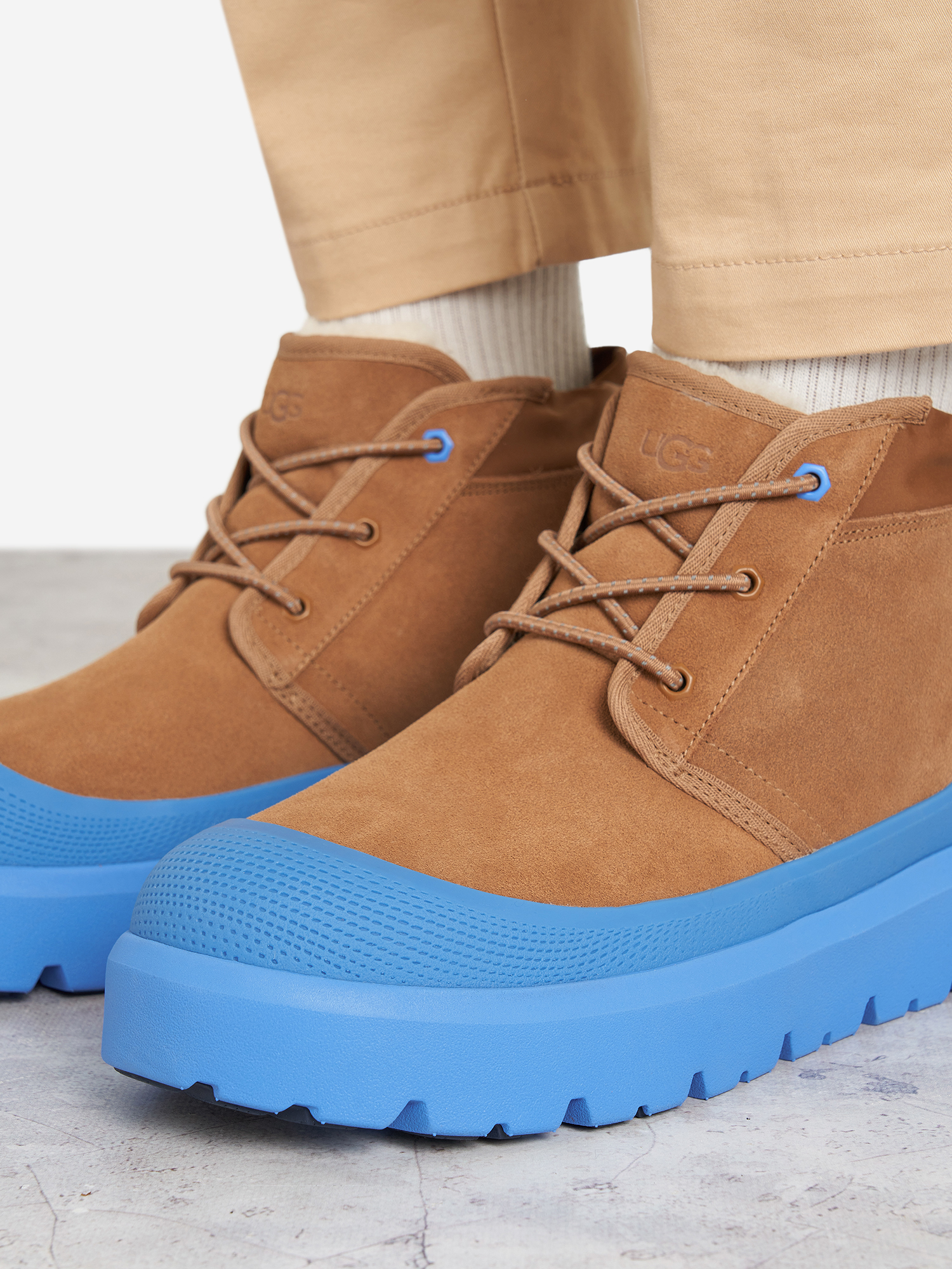 фото Угги мужские ugg neumel weather hybrid, коричневый