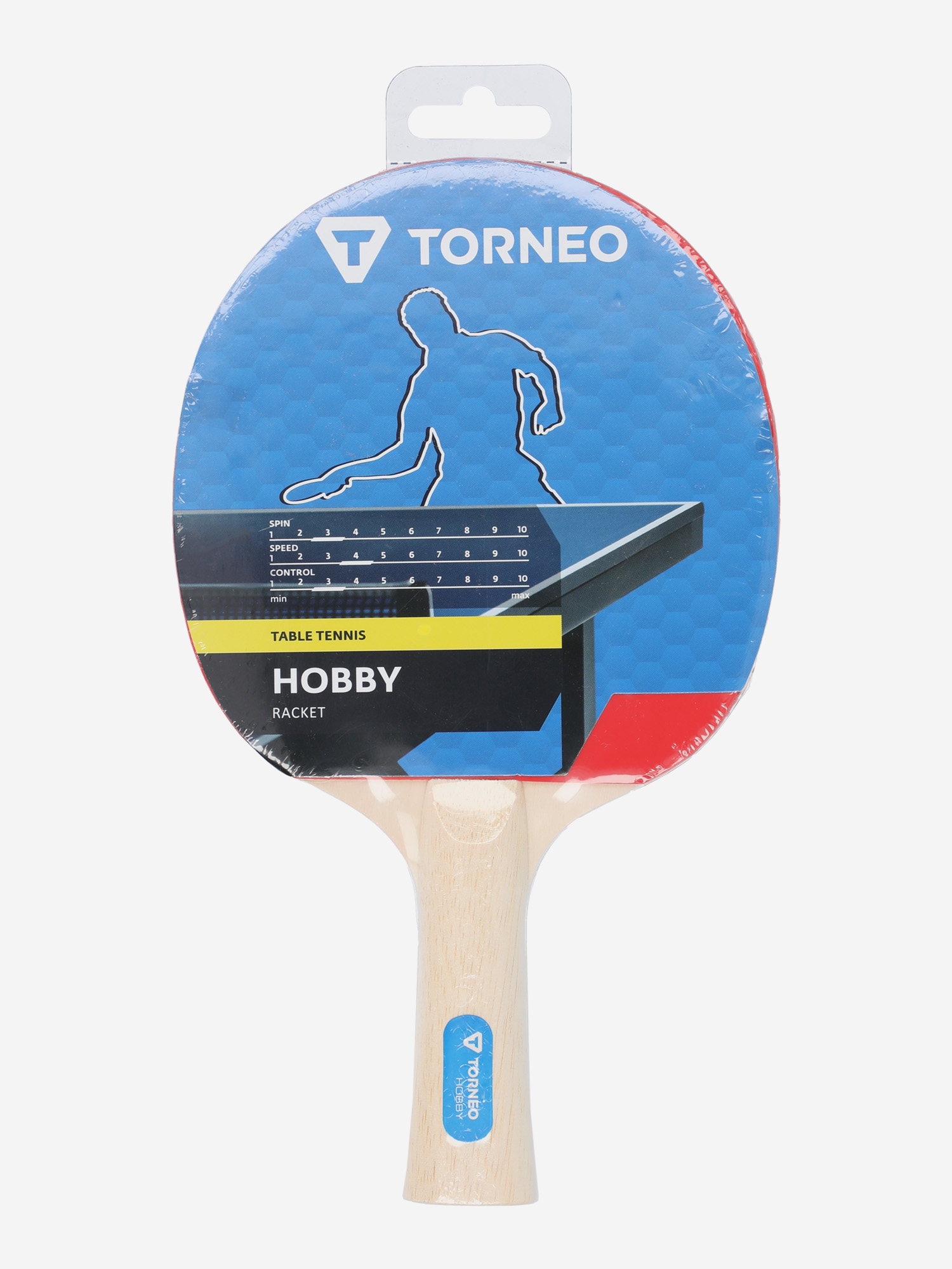 фото Ракетка для настольного тенниса torneo hobby, мультицвет