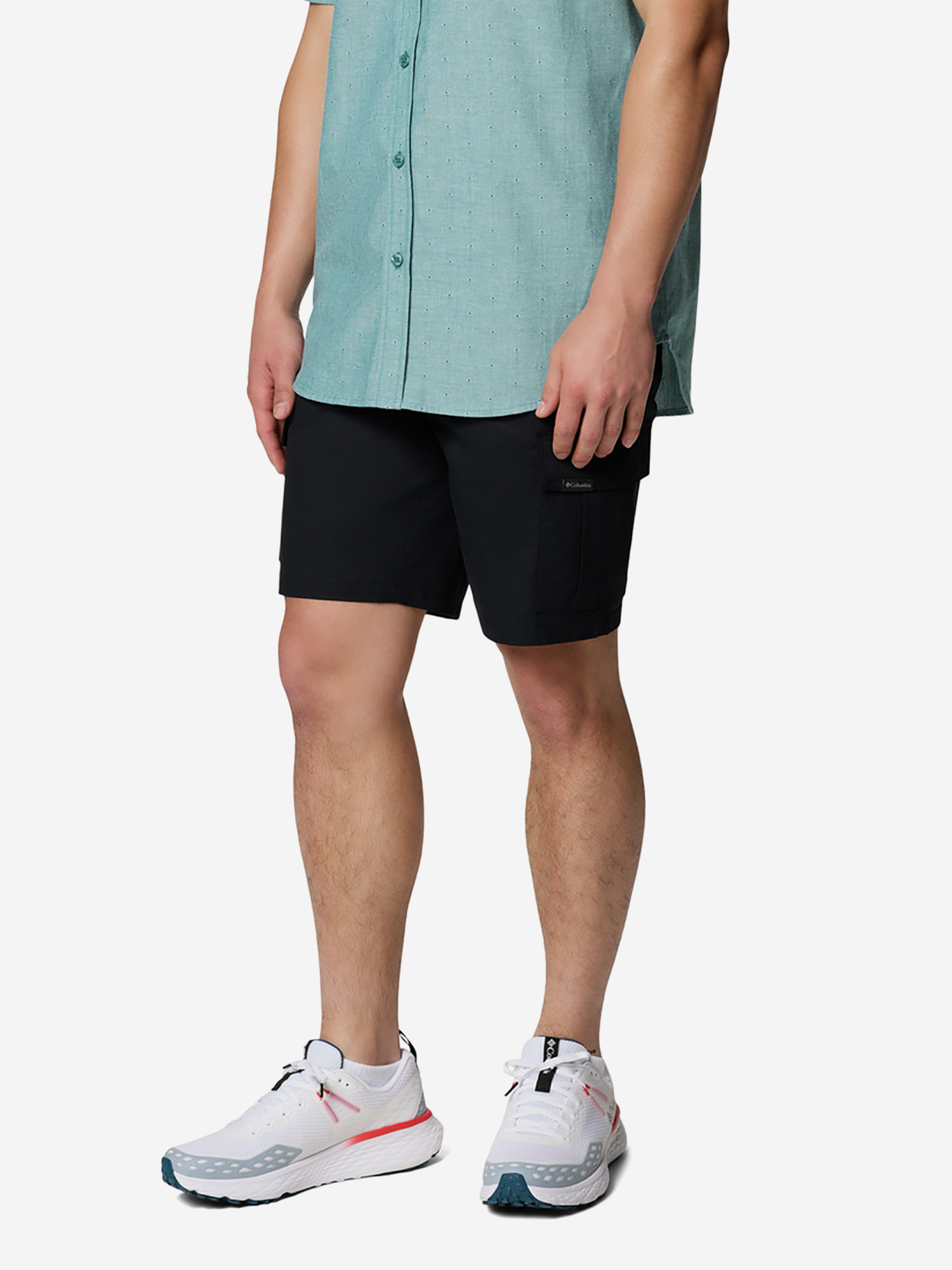 фото Шорты мужские columbia rapid rivers cargo short, черный