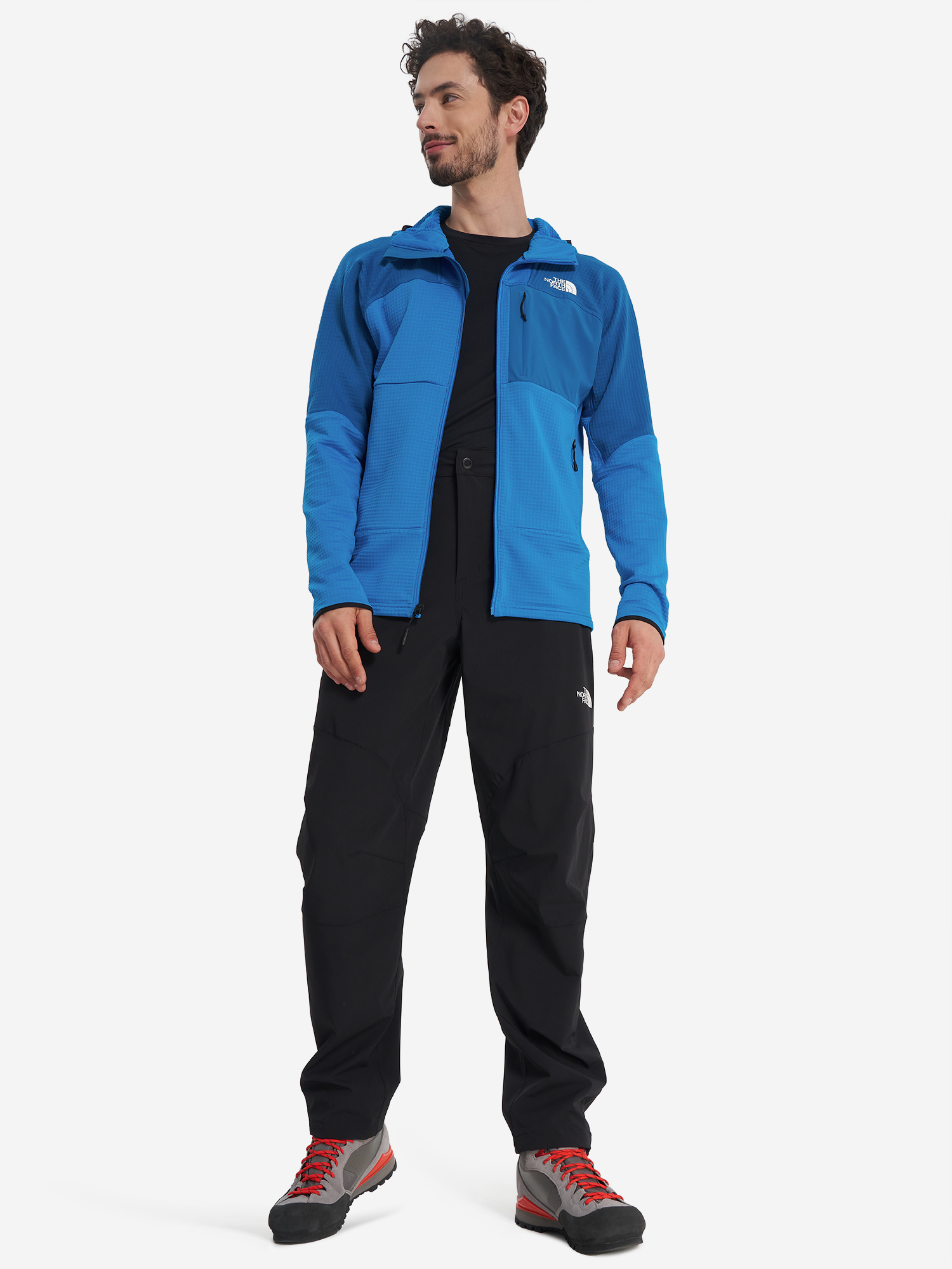 фото Толстовка мужская the north face stormgap, голубой