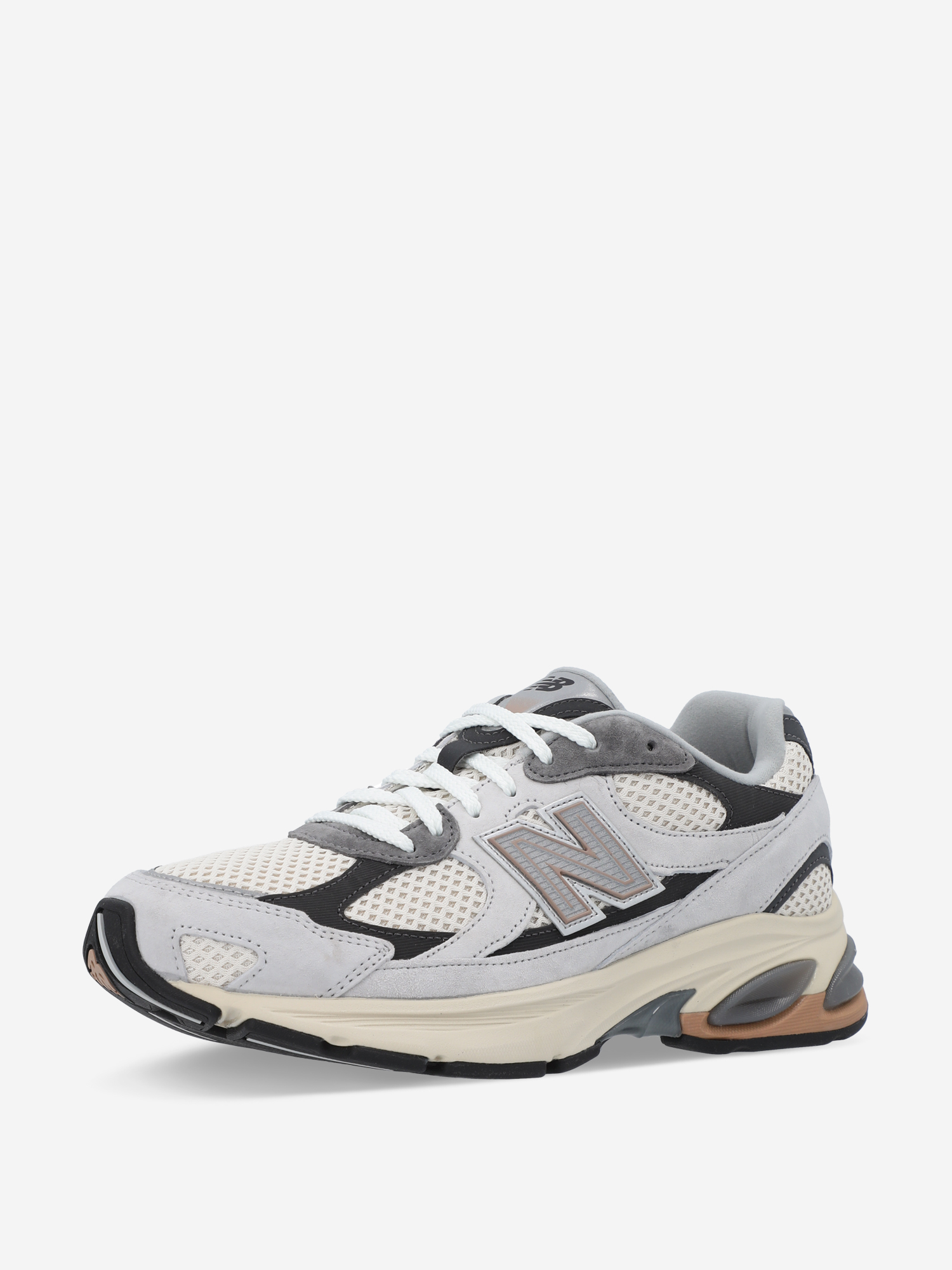фото Кроссовки мужские new balance 2010, бежевый