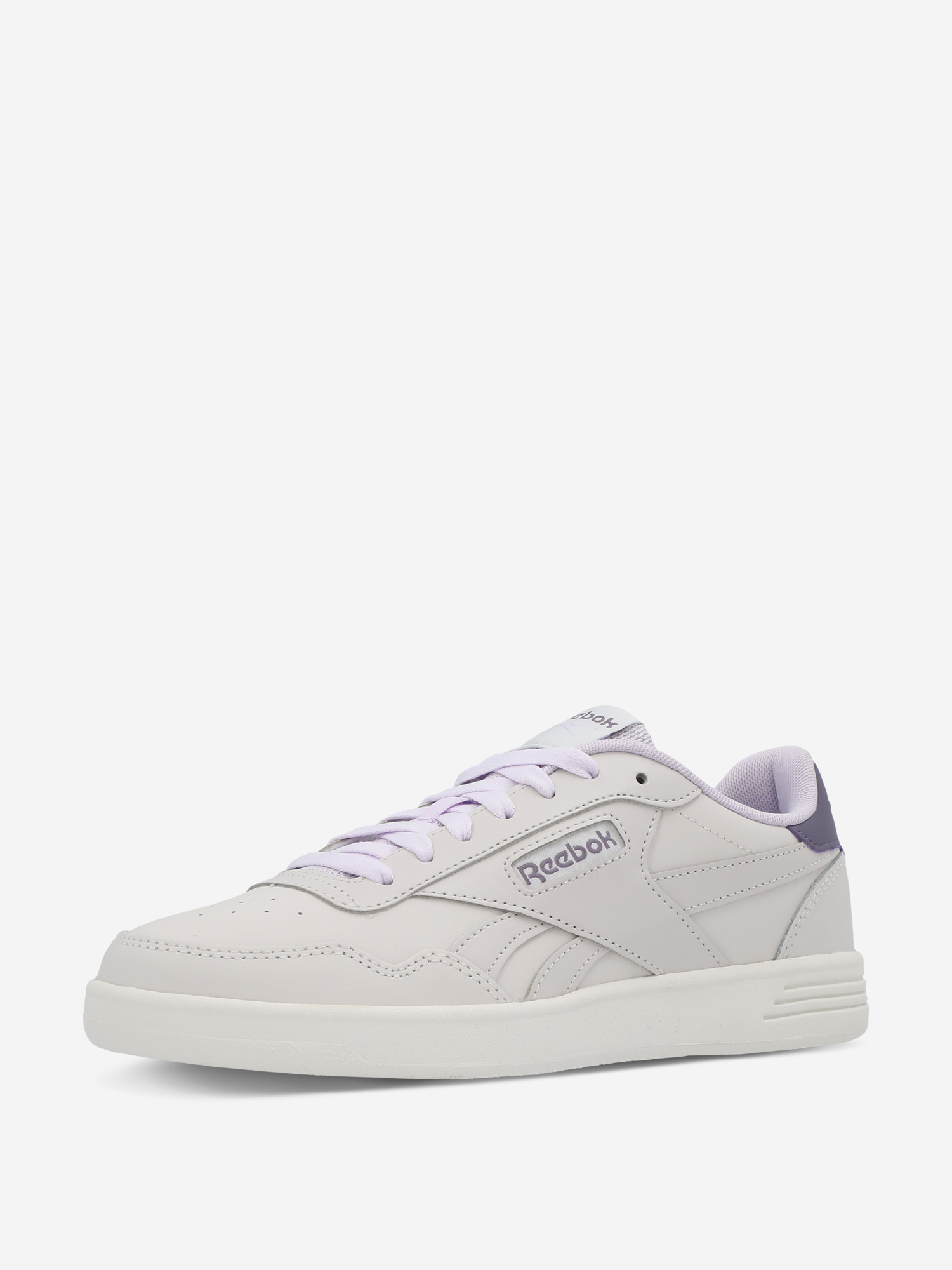 фото Кеды женские reebok court advance, бежевый