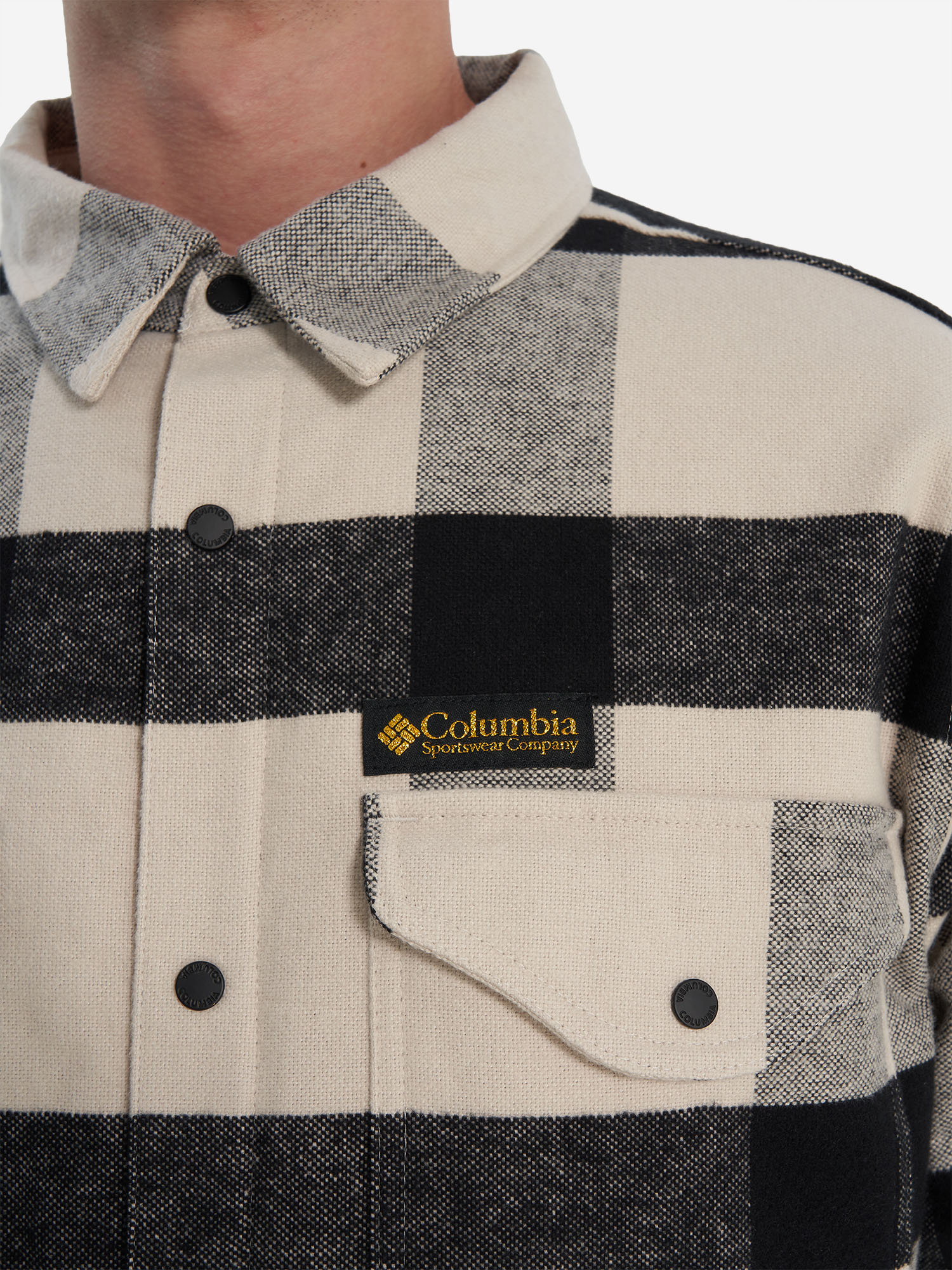 фото Легкая куртка мужская columbia high cascades shirt jacket, серый