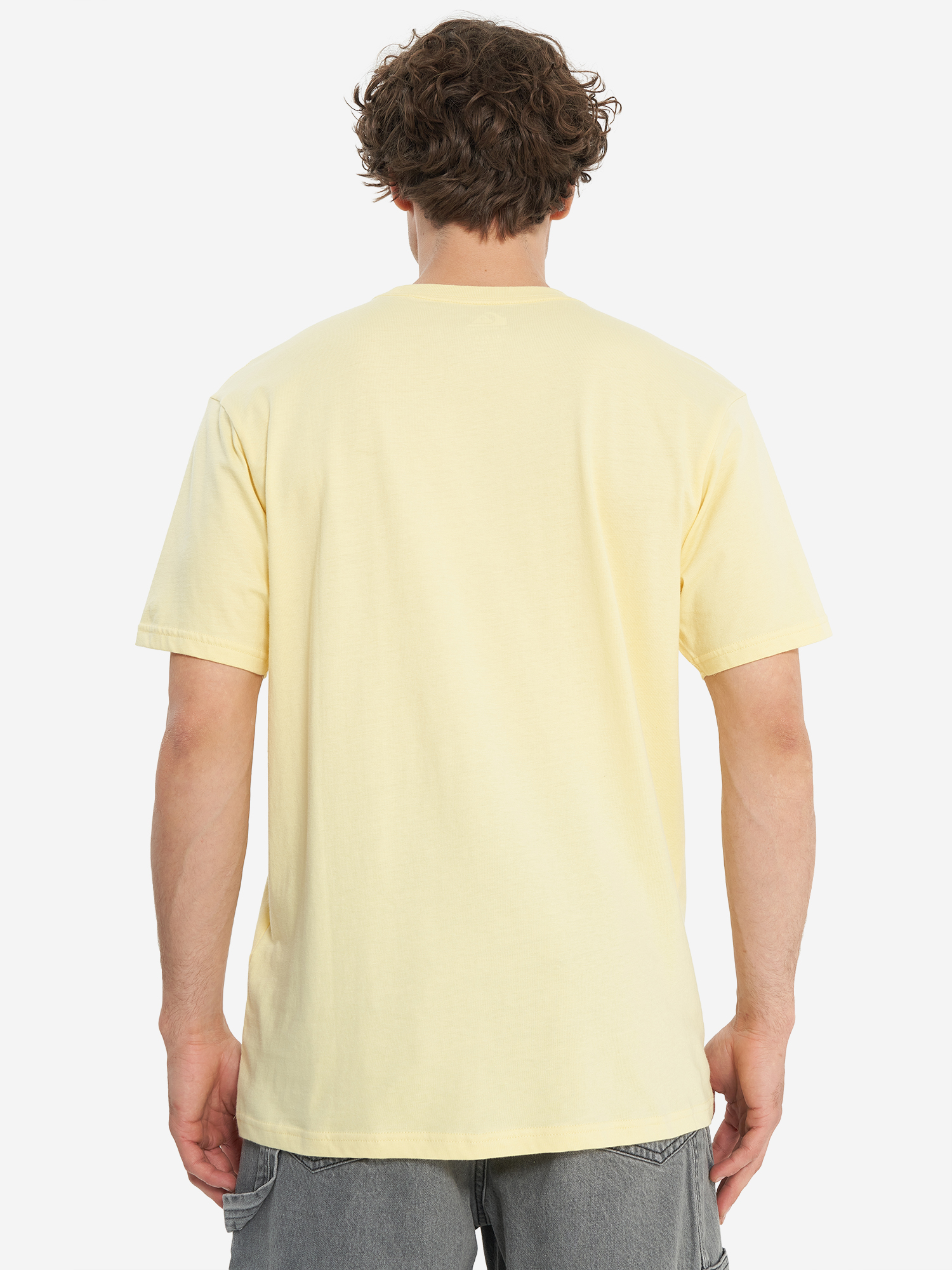 фото Футболка мужская quiksilver post it, желтый