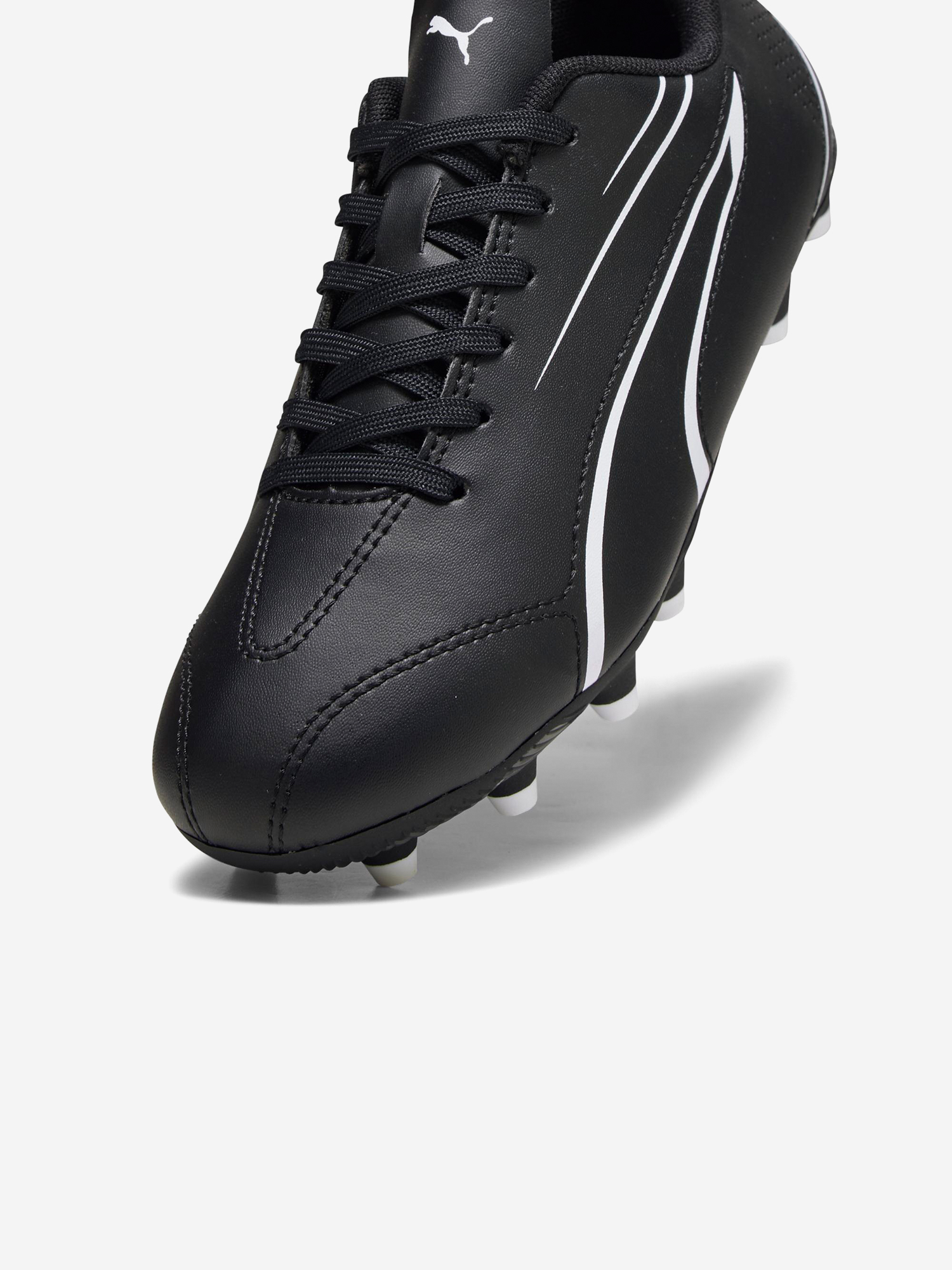 фото Бутсы для мальчиков puma vitoria fg/ag jr, черный