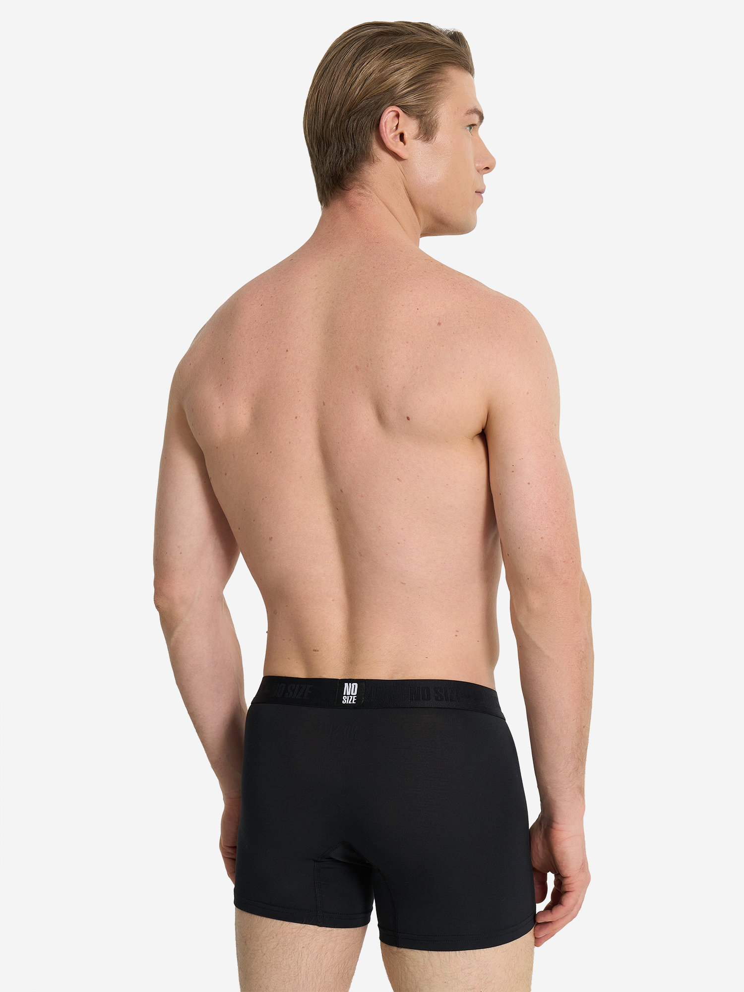 фото Трусы мужские no size, 3 штуки, черный
