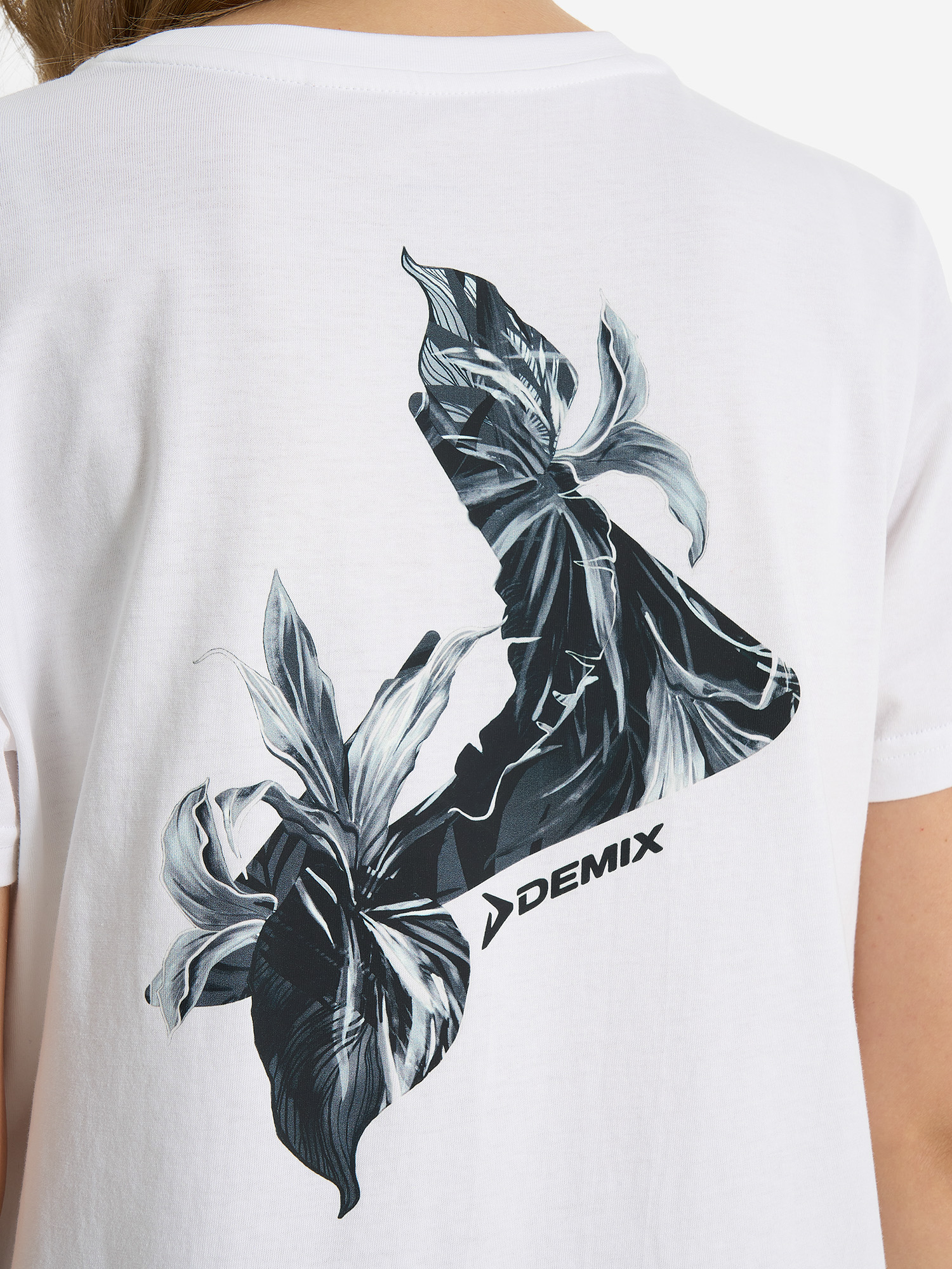 фото Футболка женская demix, белый