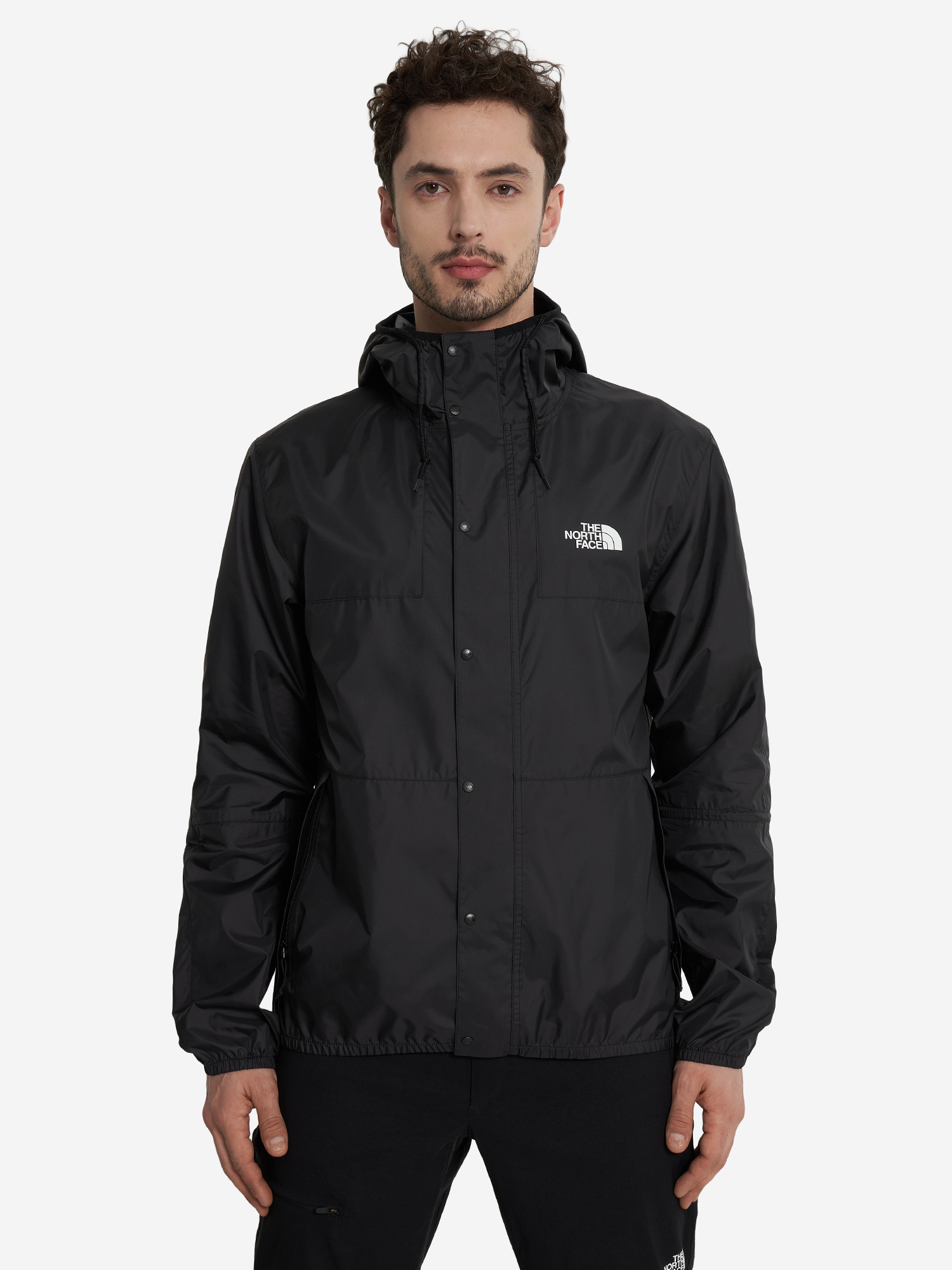 фото Ветровка мужская the north face seasonal mountain, черный
