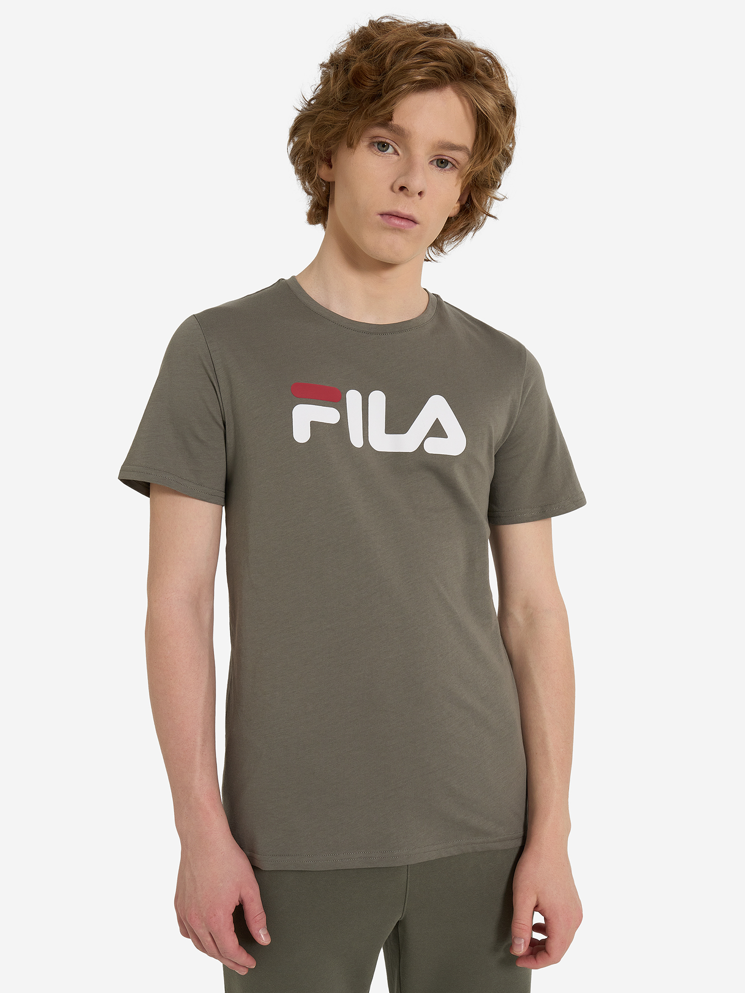 фото Футболка для мальчиков fila, зеленый