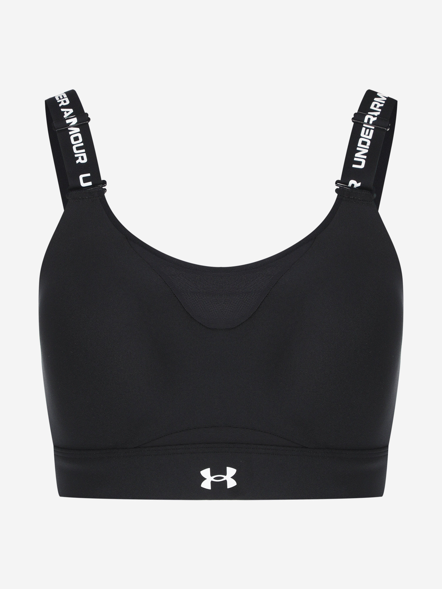 фото Топ бра спортивный under armour infinity, черный