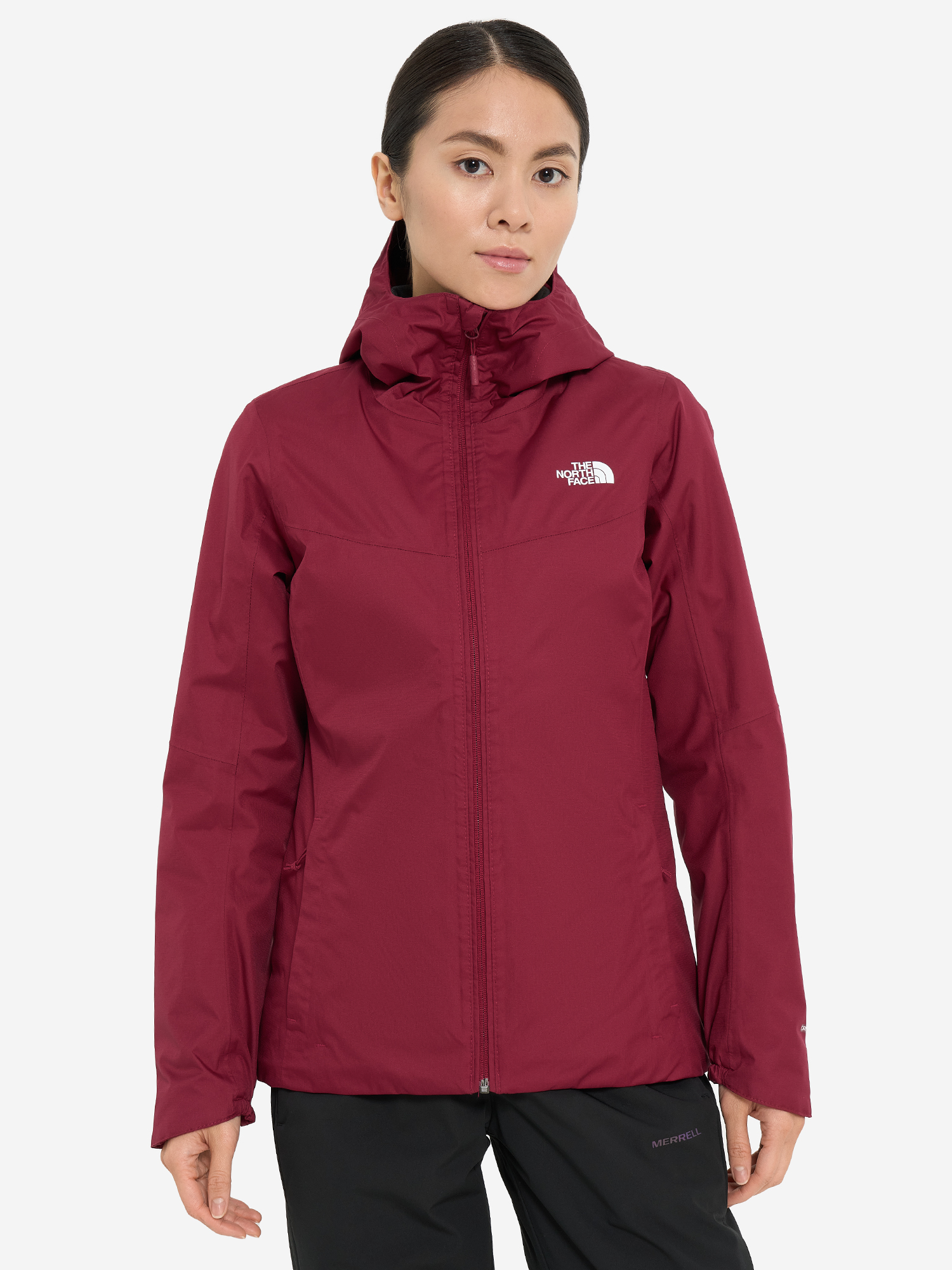 фото Куртка утепленная женская the north face quest insulated, красный