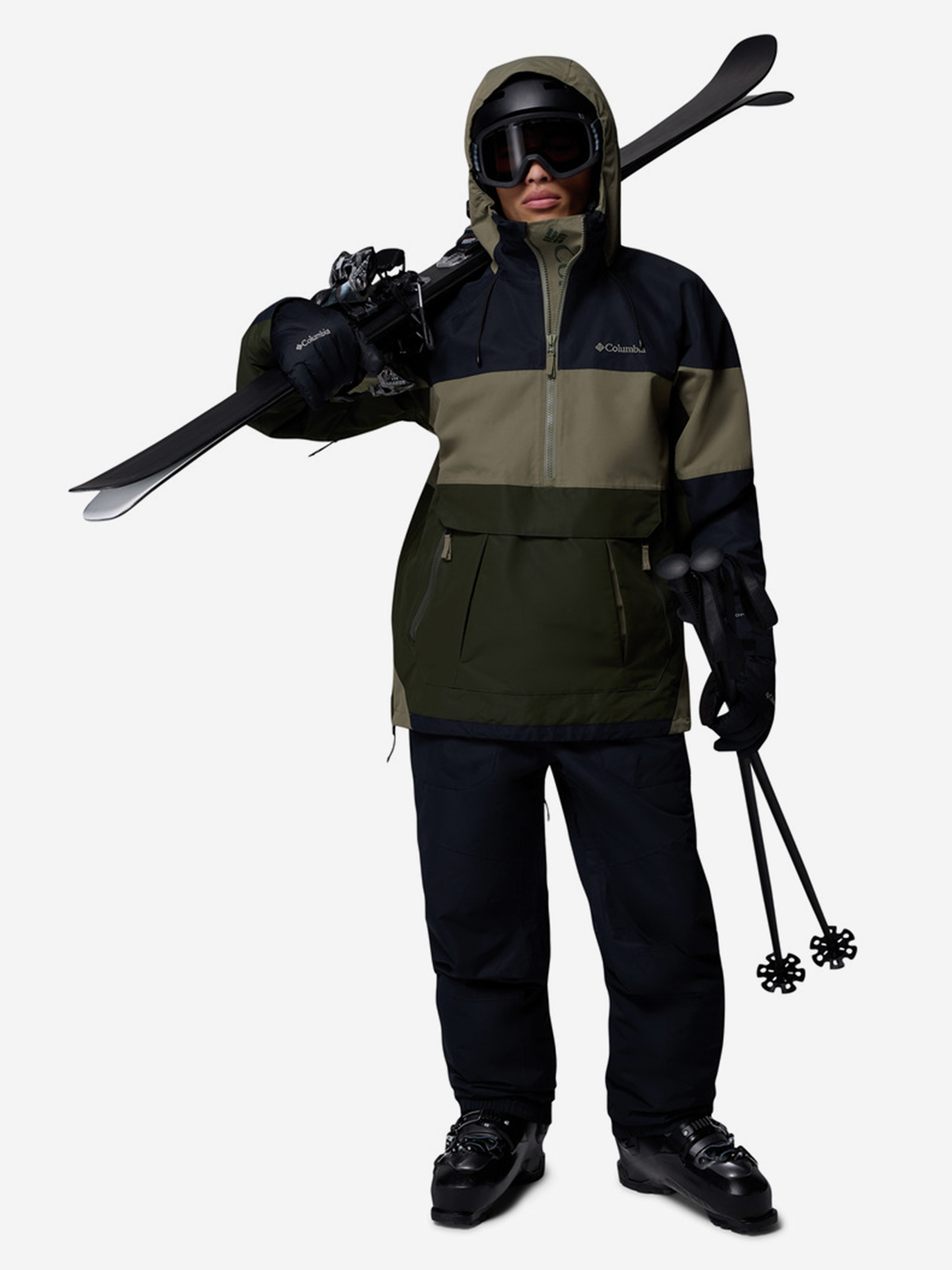 фото Анорак мужской columbia coreshot shell anorak, зеленый