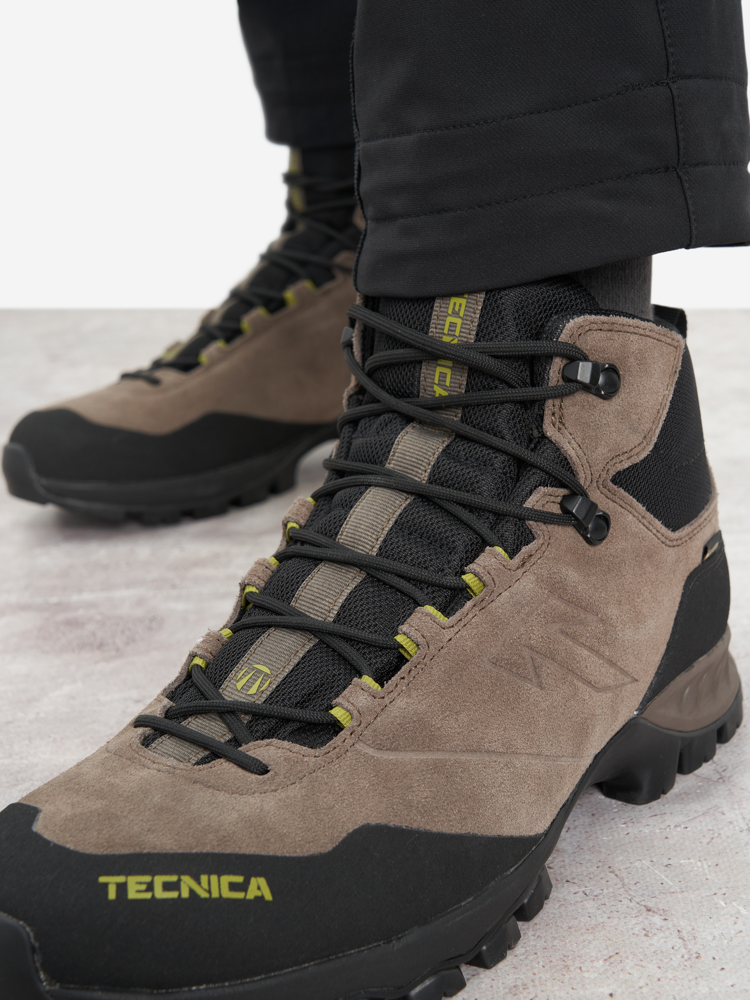 фото Ботинки мужские tecnica granit mid gtx, зеленый