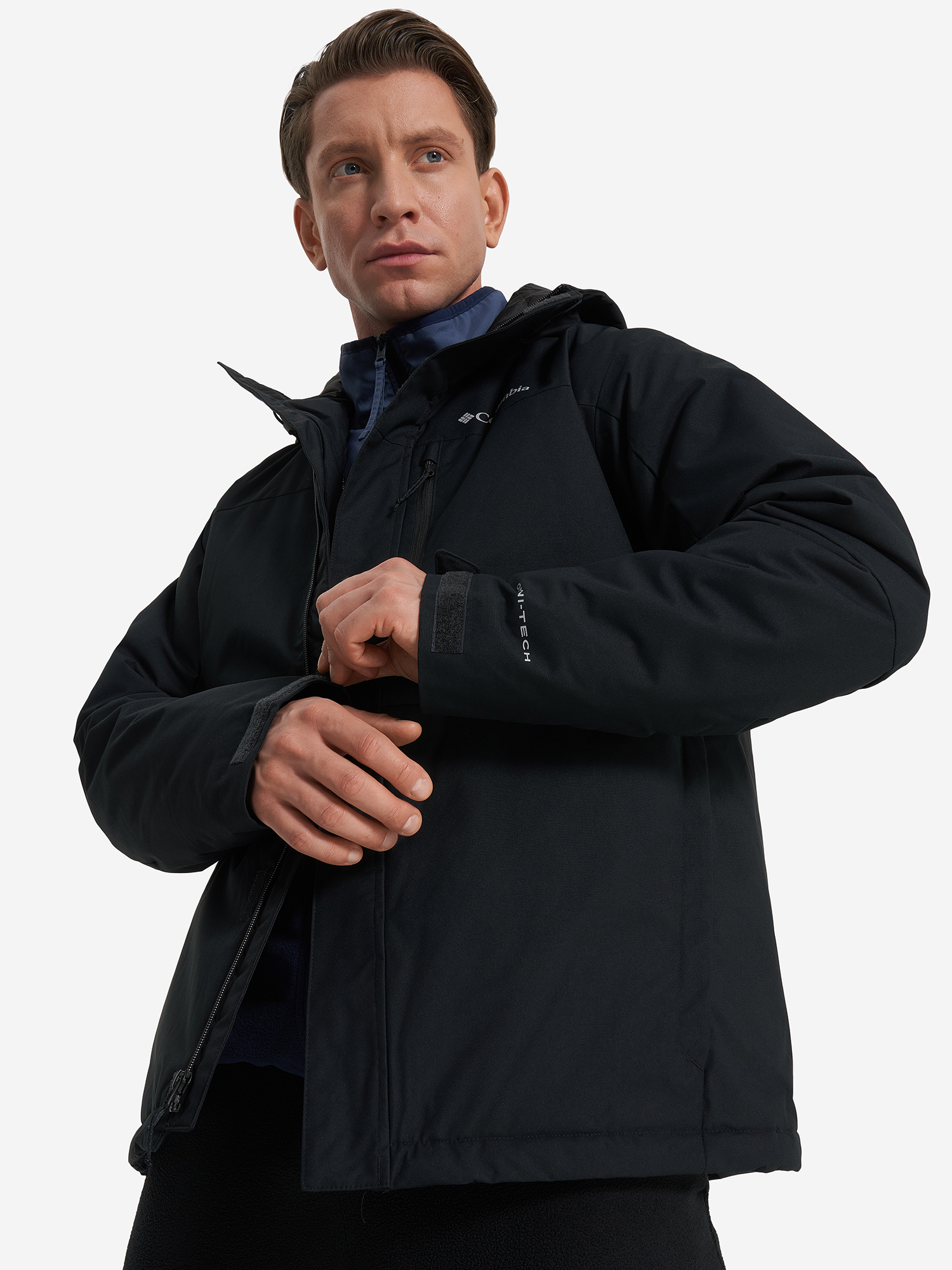 фото Куртка утепленная мужская columbia hikebound ii insulated jacket, черный