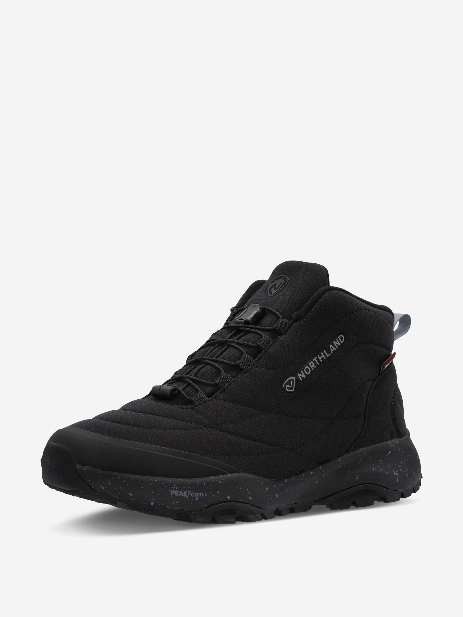 фото Ботинки утепленные женские northland fels nylon mid, черный