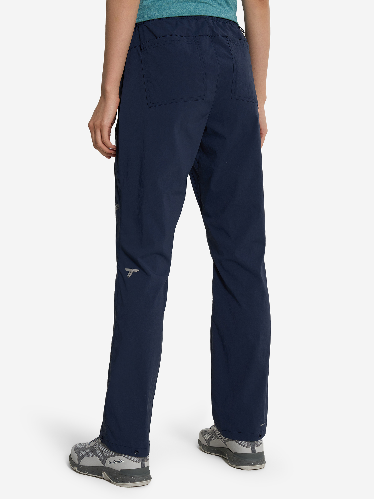 фото Брюки женские columbia wanoga lightweight pant, синий