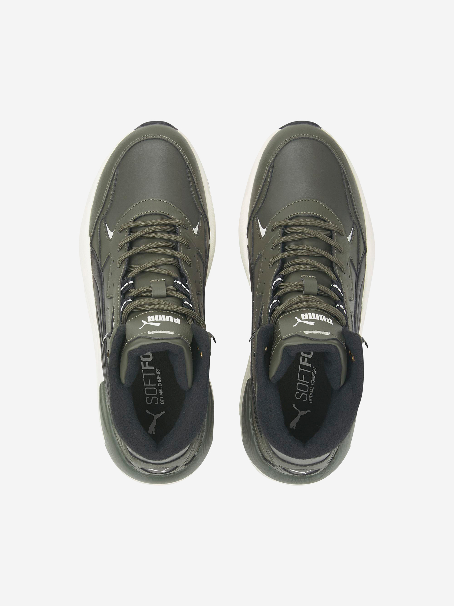 фото Кроссовки утепленные мужские puma x-ray speed, зеленый