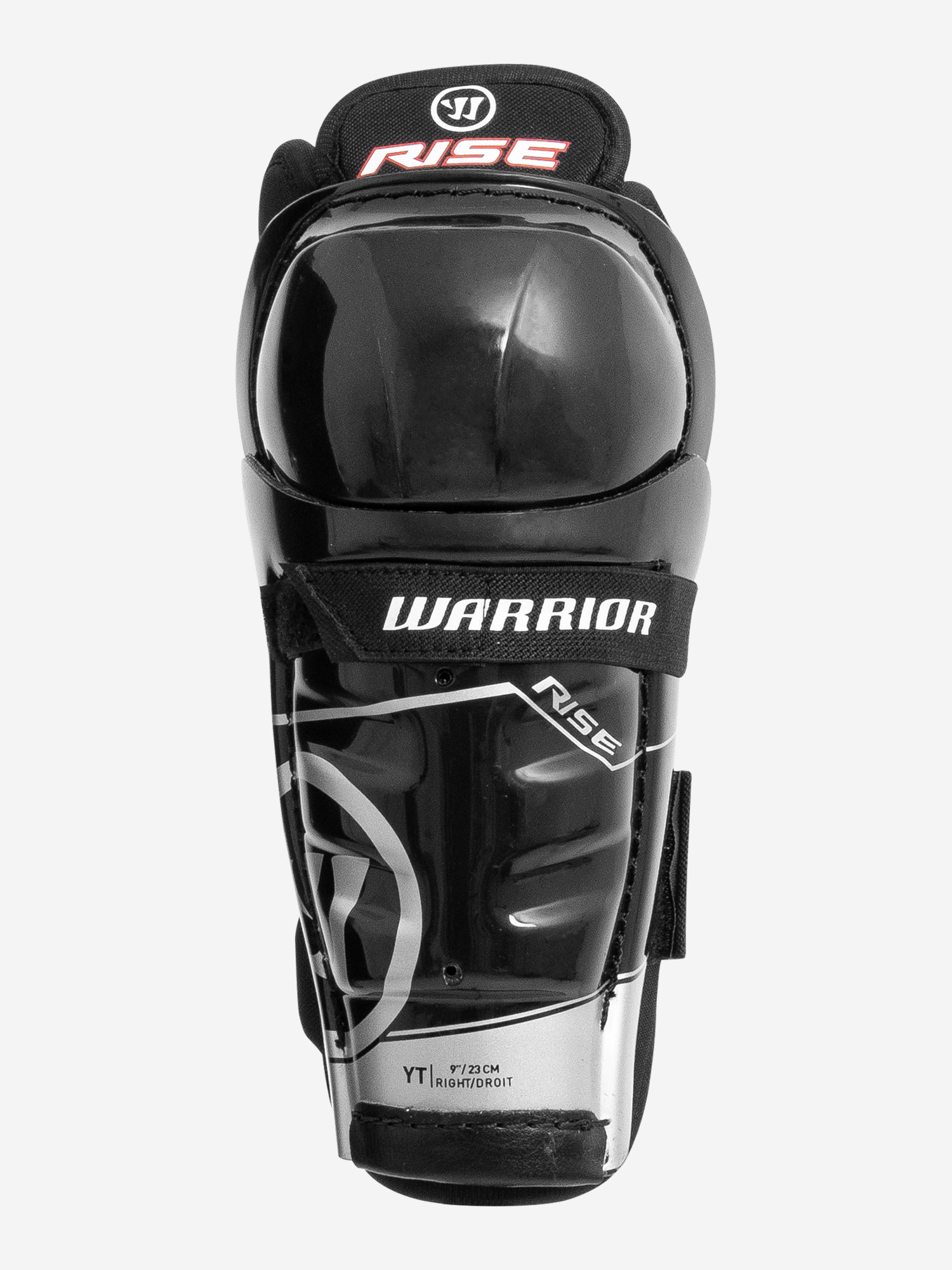 фото Щитки хоккейные детские warrior rise yth, черный