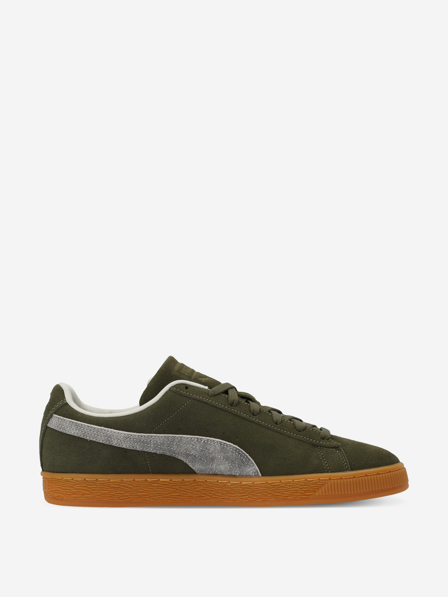 фото Кеды мужские puma suede reward, зеленый