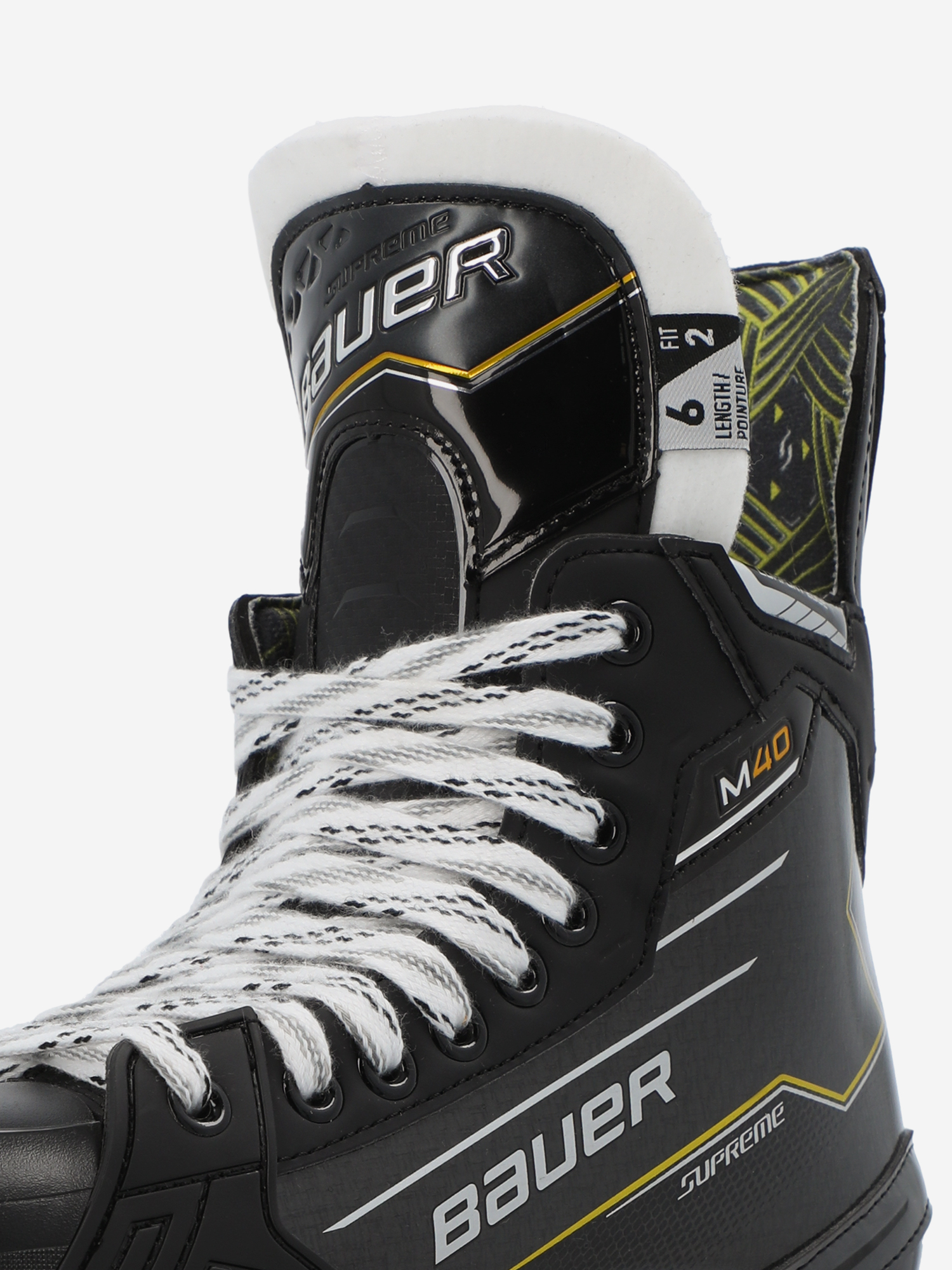 фото Коньки хоккейные детские bauer supreme m40 int fit2, черный