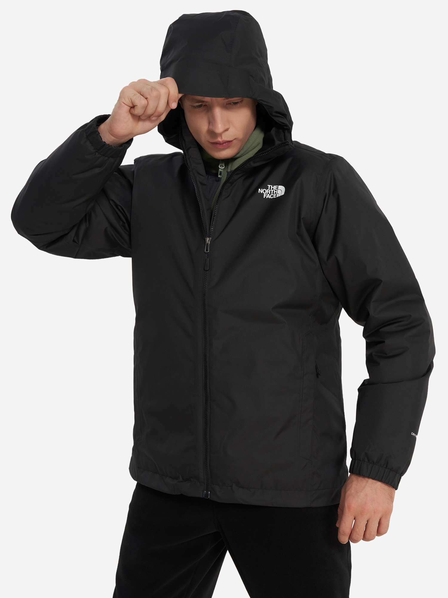 фото Куртка утепленная мужская the north face quest insulated, черный