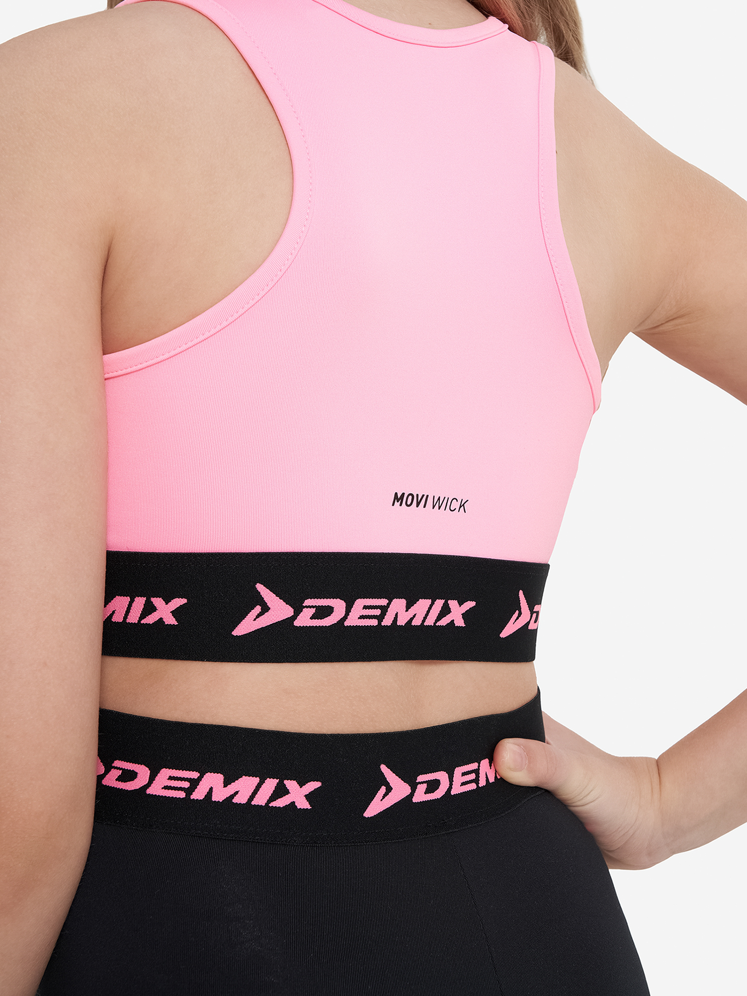 фото Топ бра спортивный для девочек demix, фиолетовый