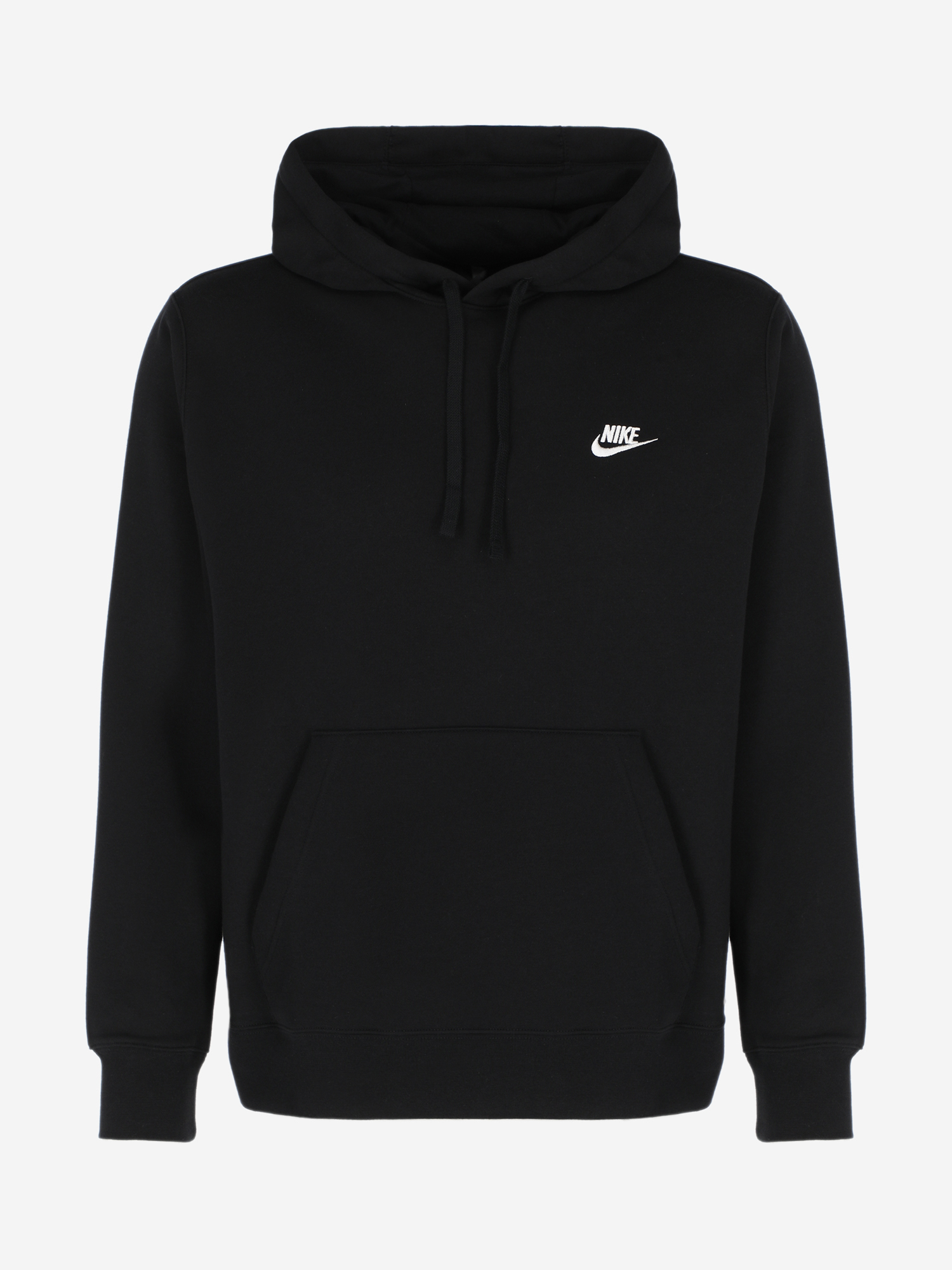 фото Худи мужское nike sportswear club fleece, черный