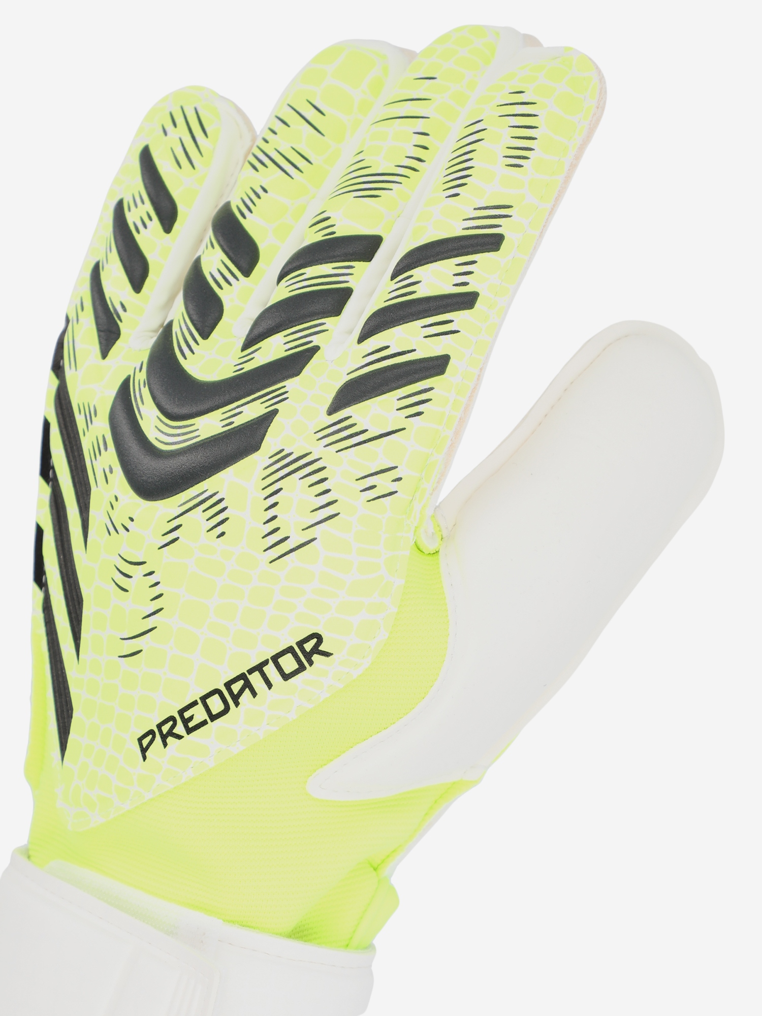 фото Перчатки вратарские adidas predator match, желтый