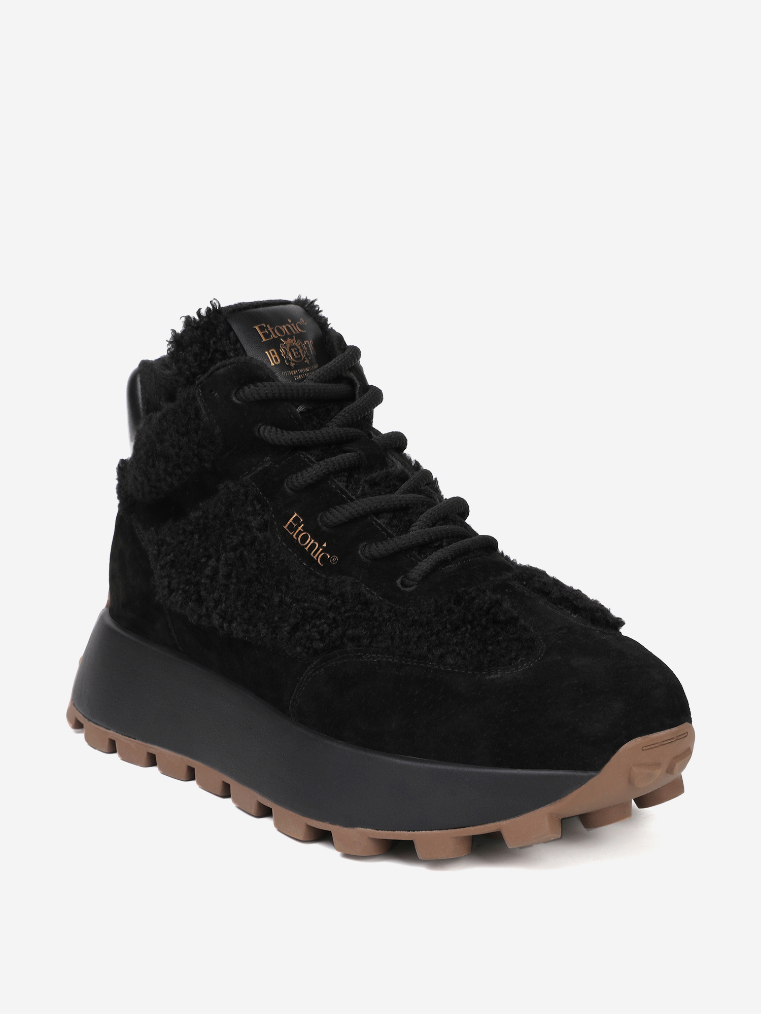 фото Кроссовки утепленные женские etonic camilla, черный