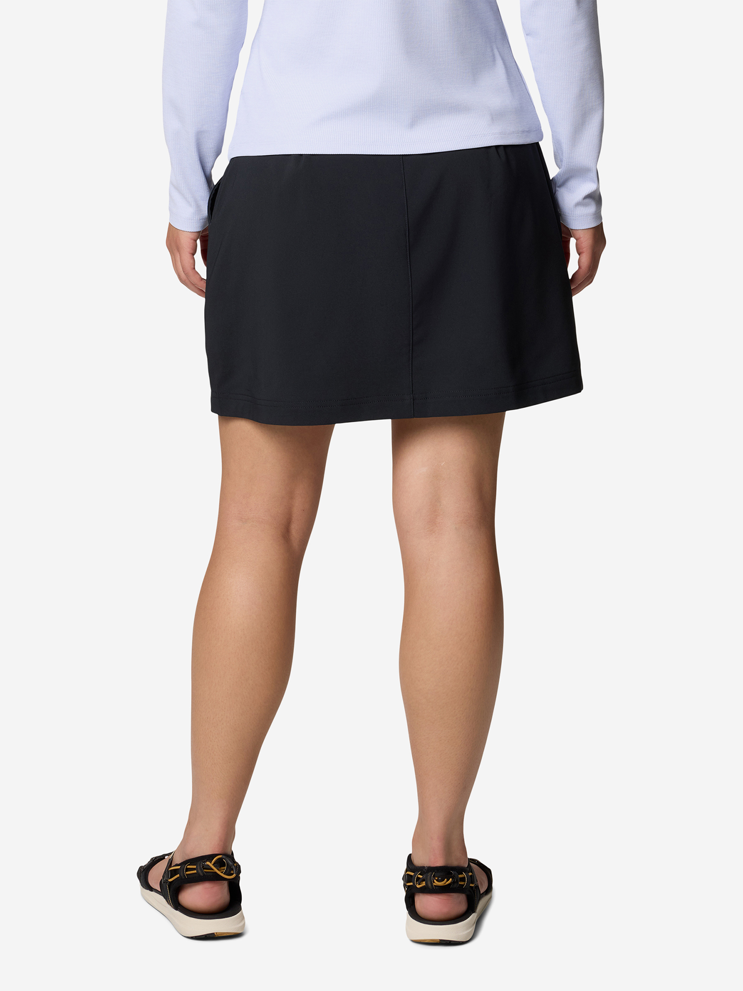 фото Юбка-шорты женская columbia all seasons skort, черный