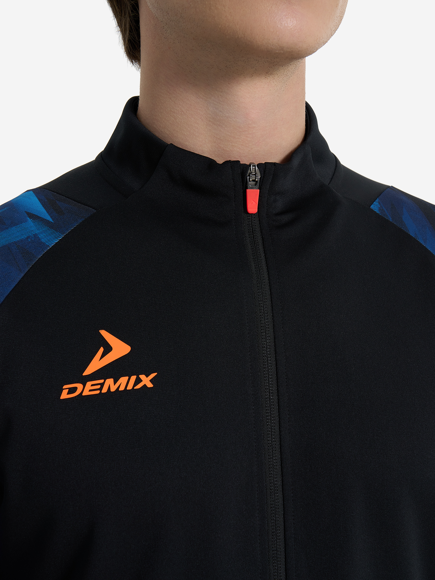 фото Джемпер футбольный мужской demix playmaker, черный