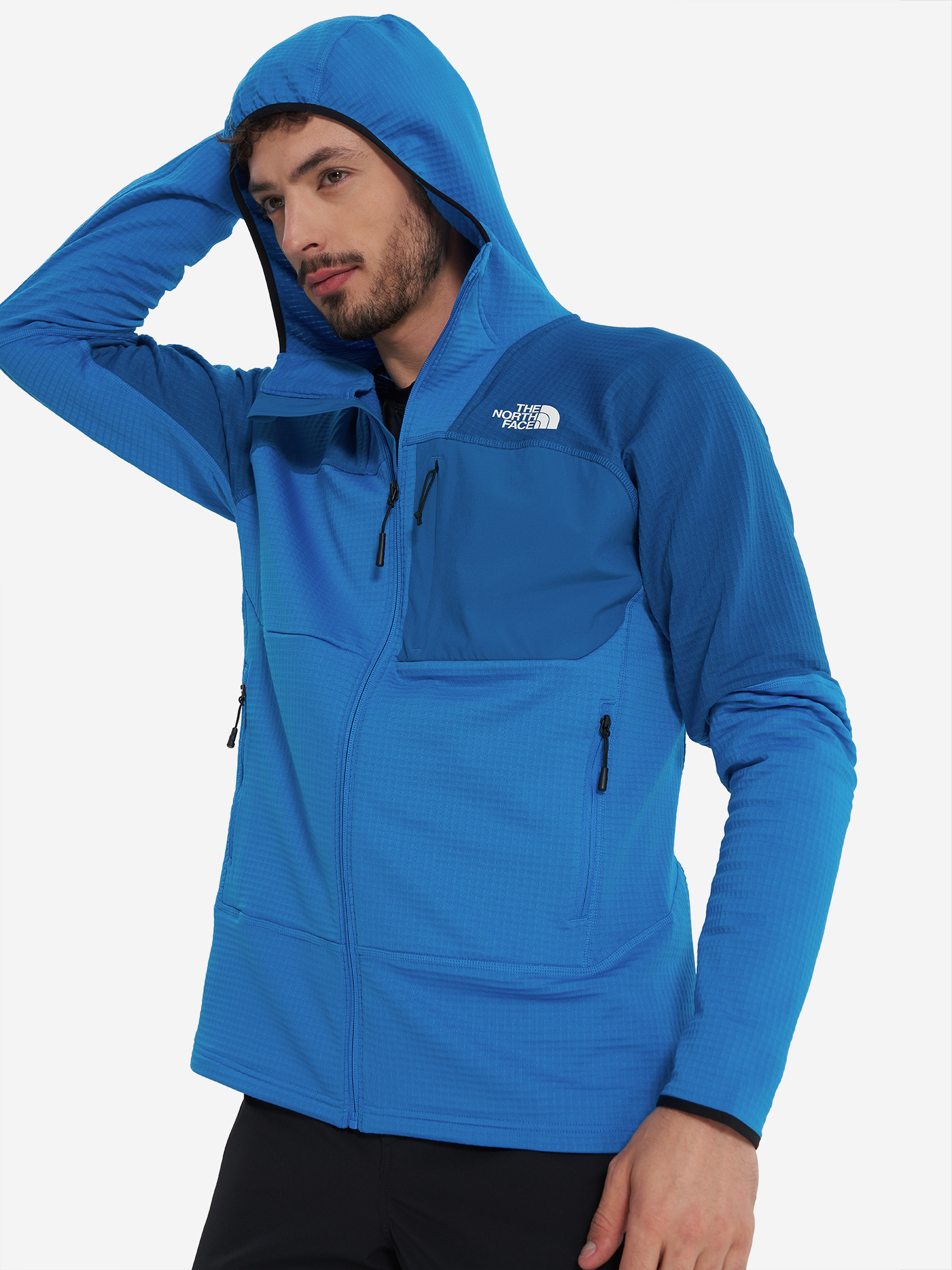 фото Толстовка мужская the north face stormgap, голубой