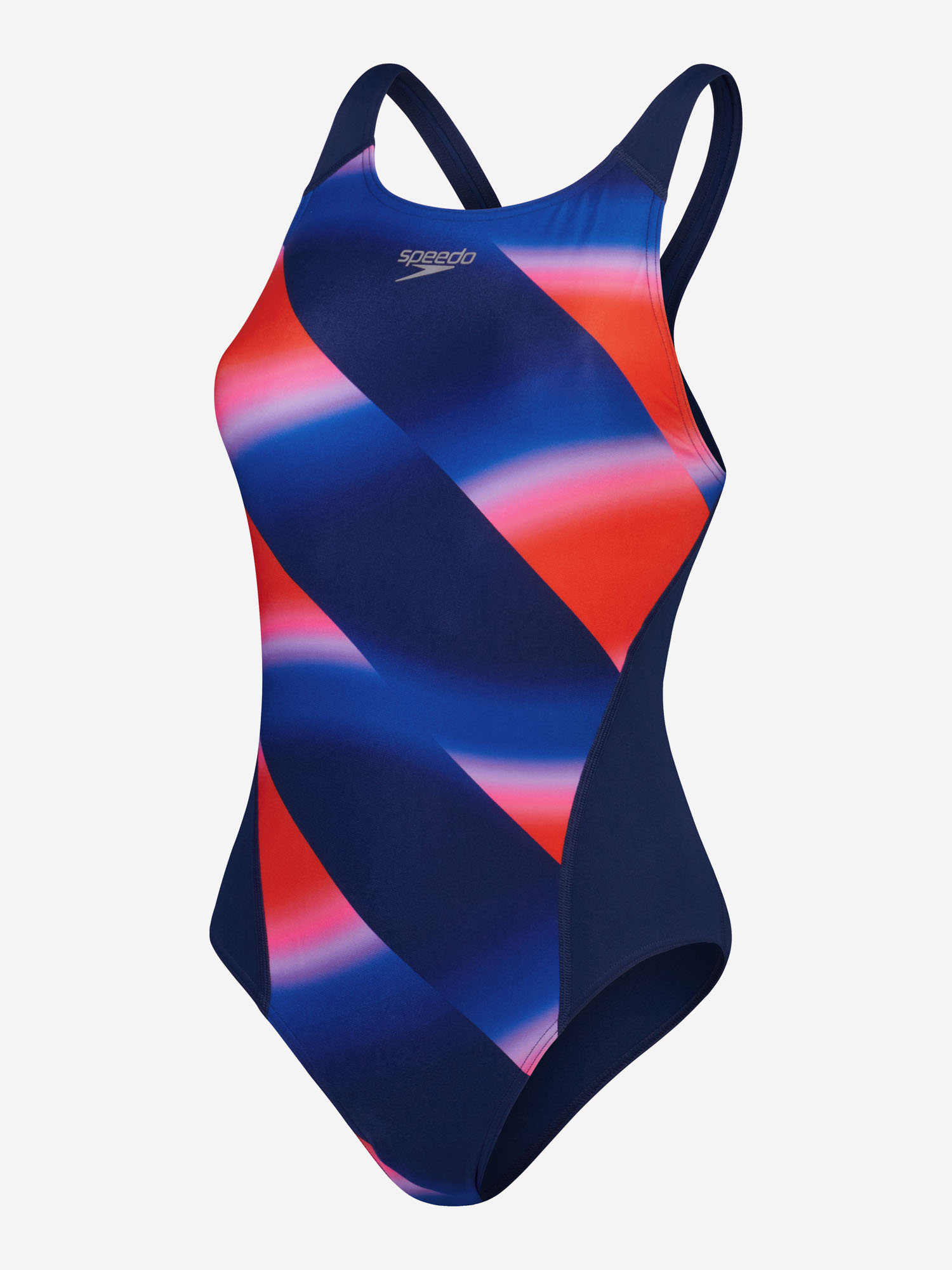 фото Купальник слитный женский speedo allover, синий