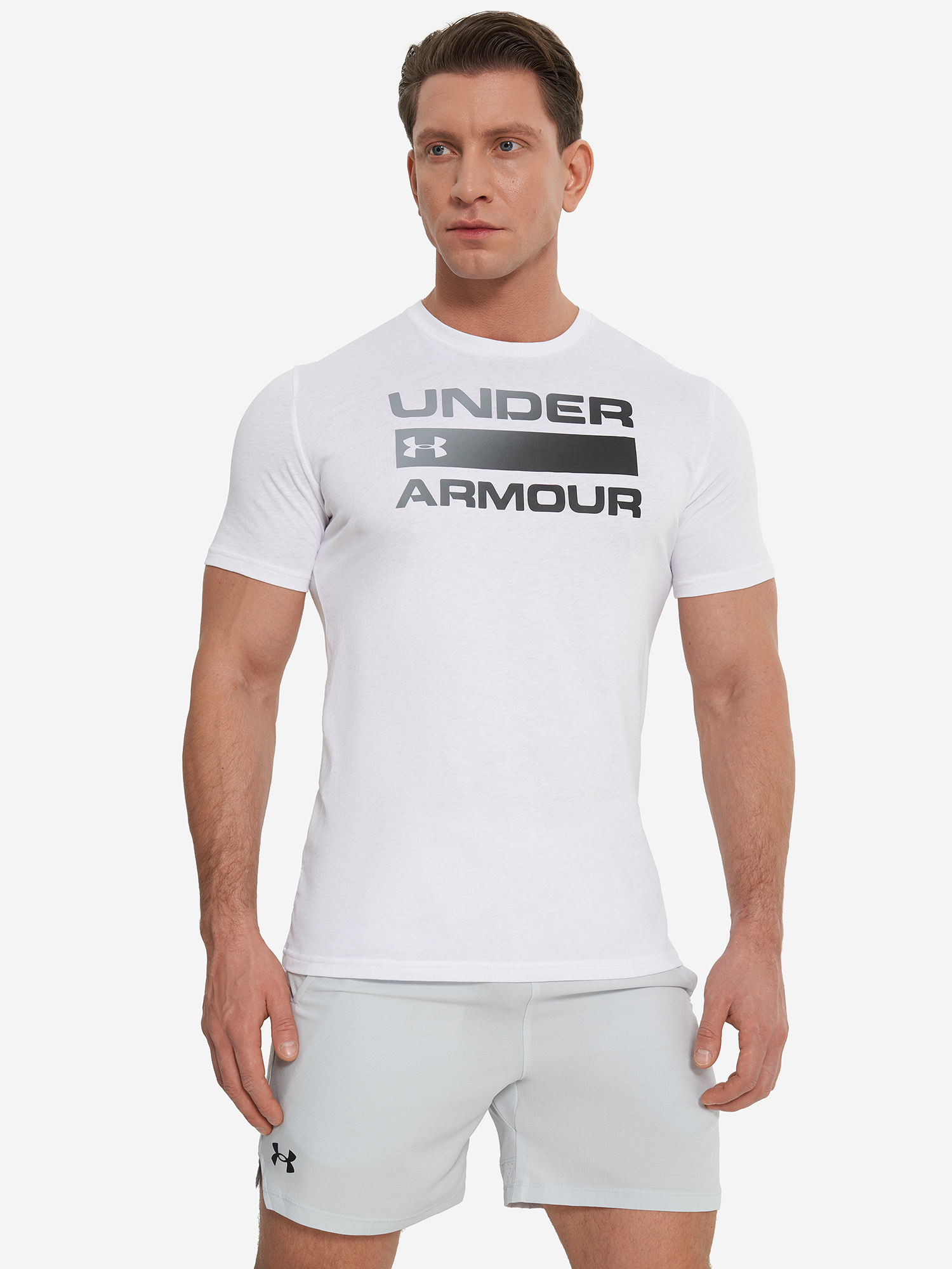 фото Футболка мужская under armour, белый