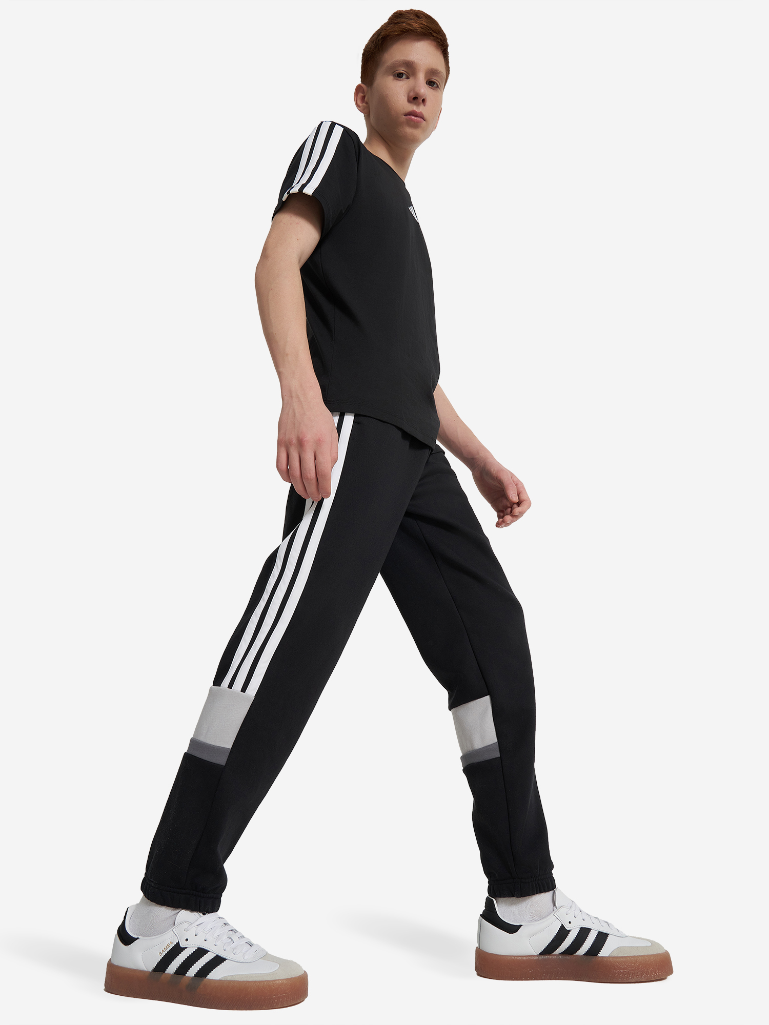 фото Футболка для мальчиков adidas, черный