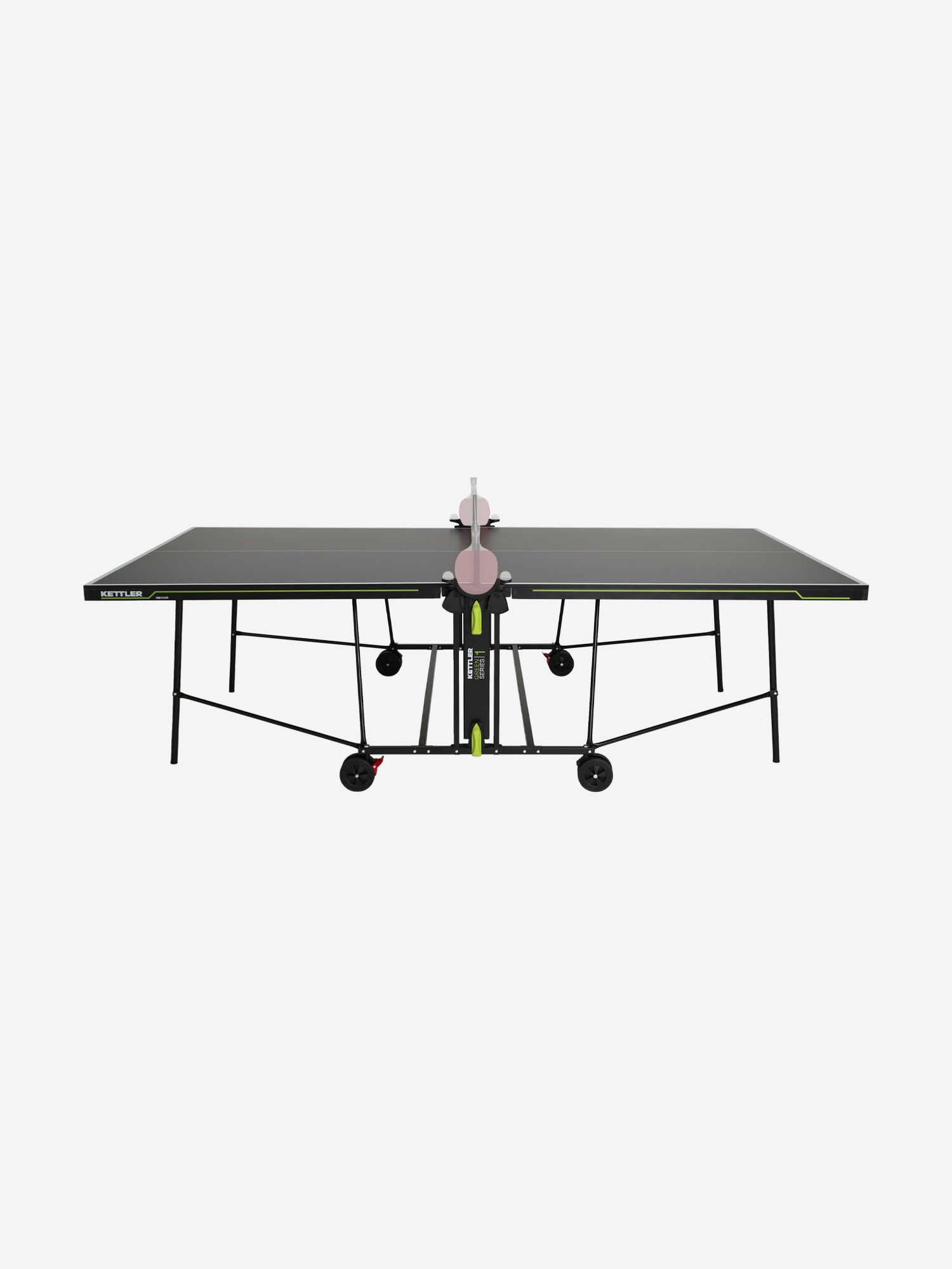 фото Теннисный стол для помещений kettler green series 1, мультицвет