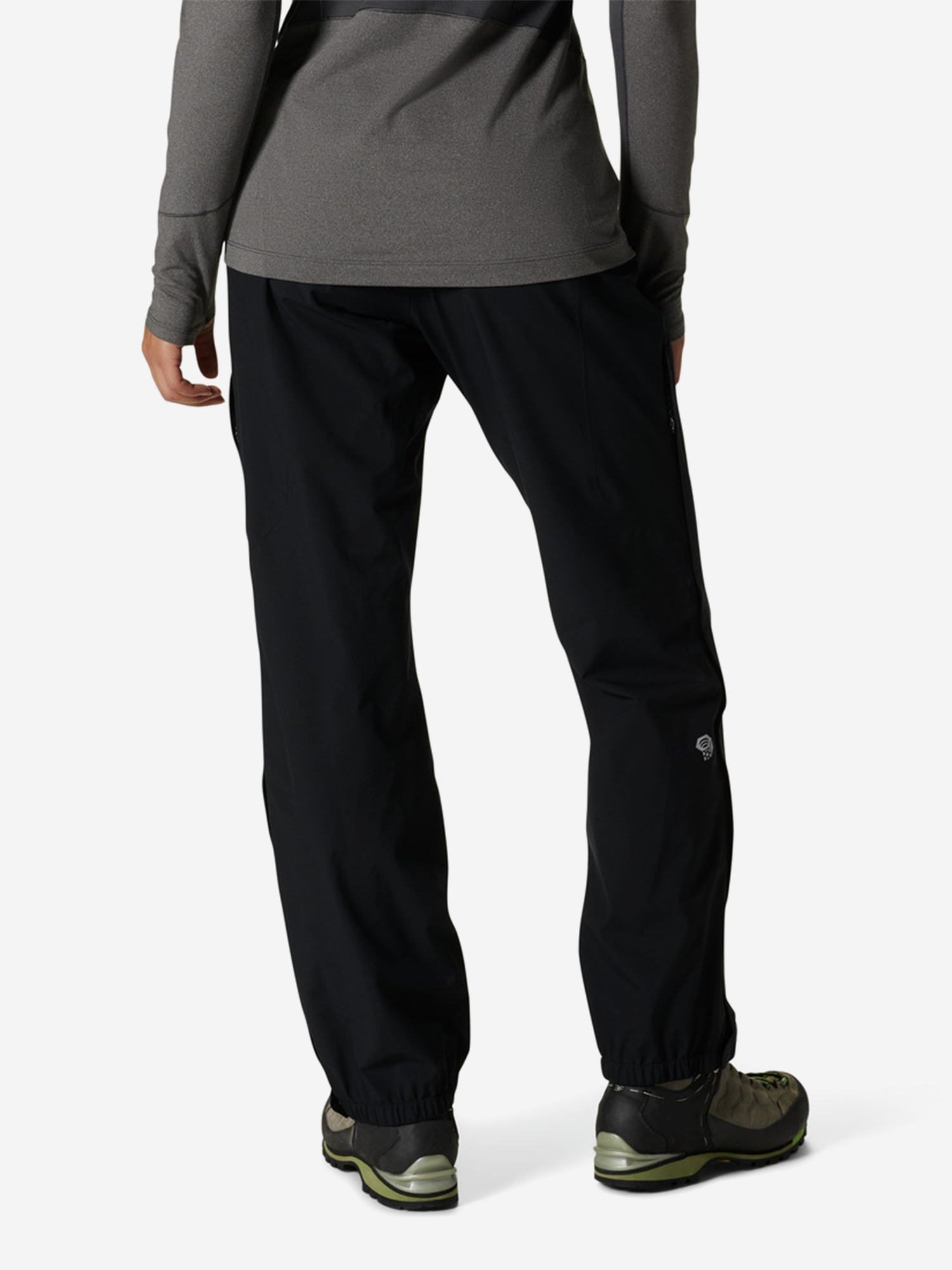фото Брюки женские mountain hardwear stretch ozonic pant, черный
