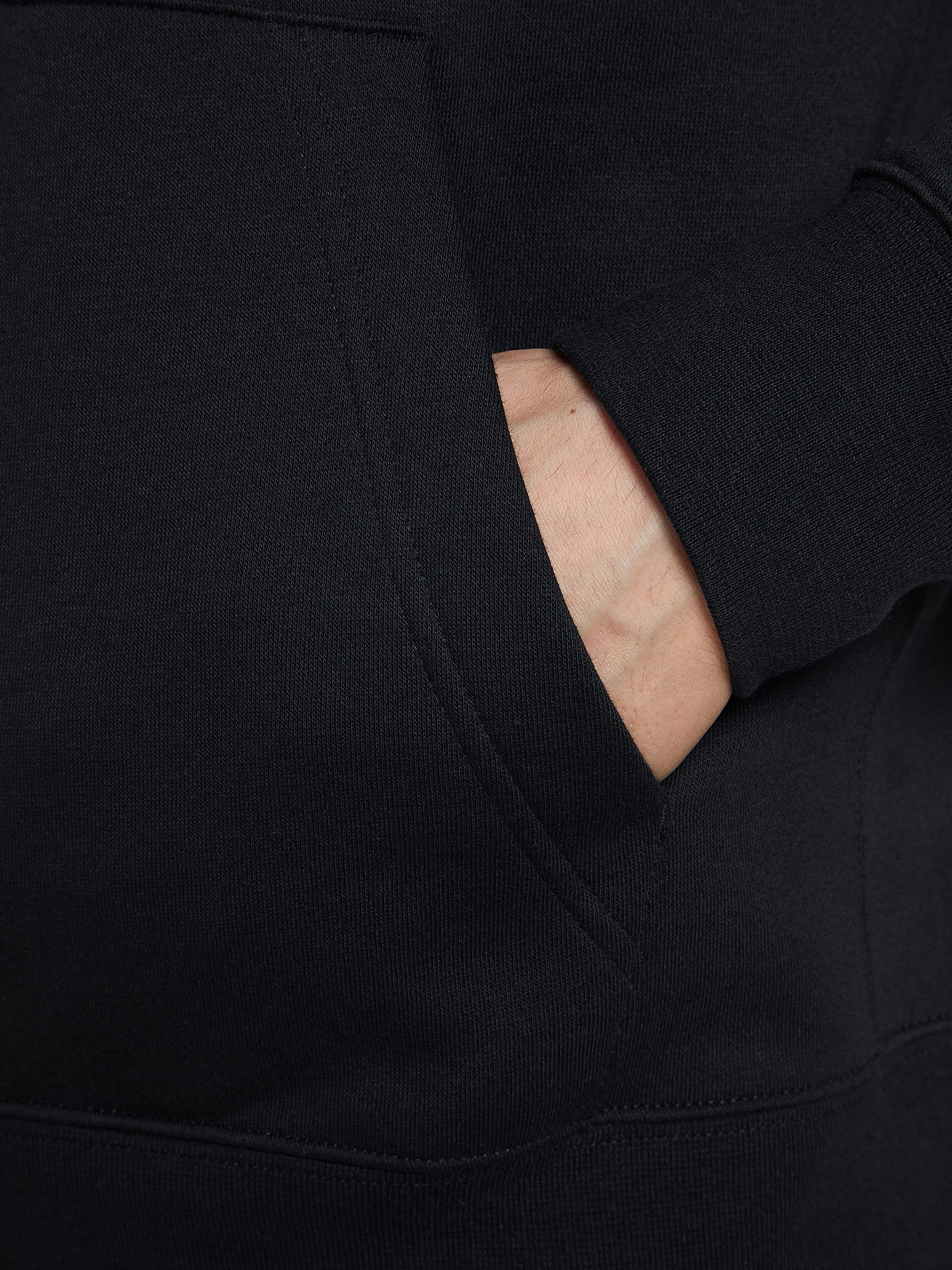 фото Худи мужское nike sportswear club fleece, черный