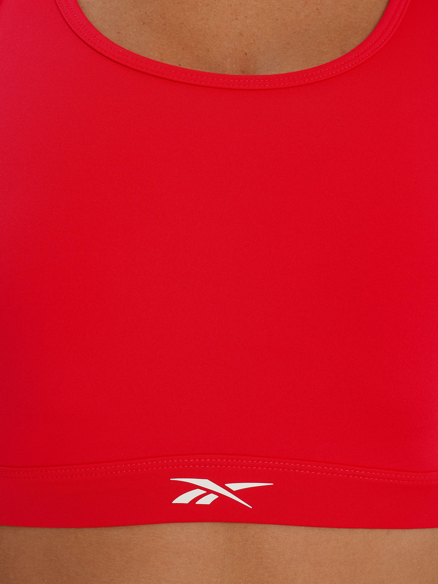 фото Топ бра спортивный reebok tulip core, красный