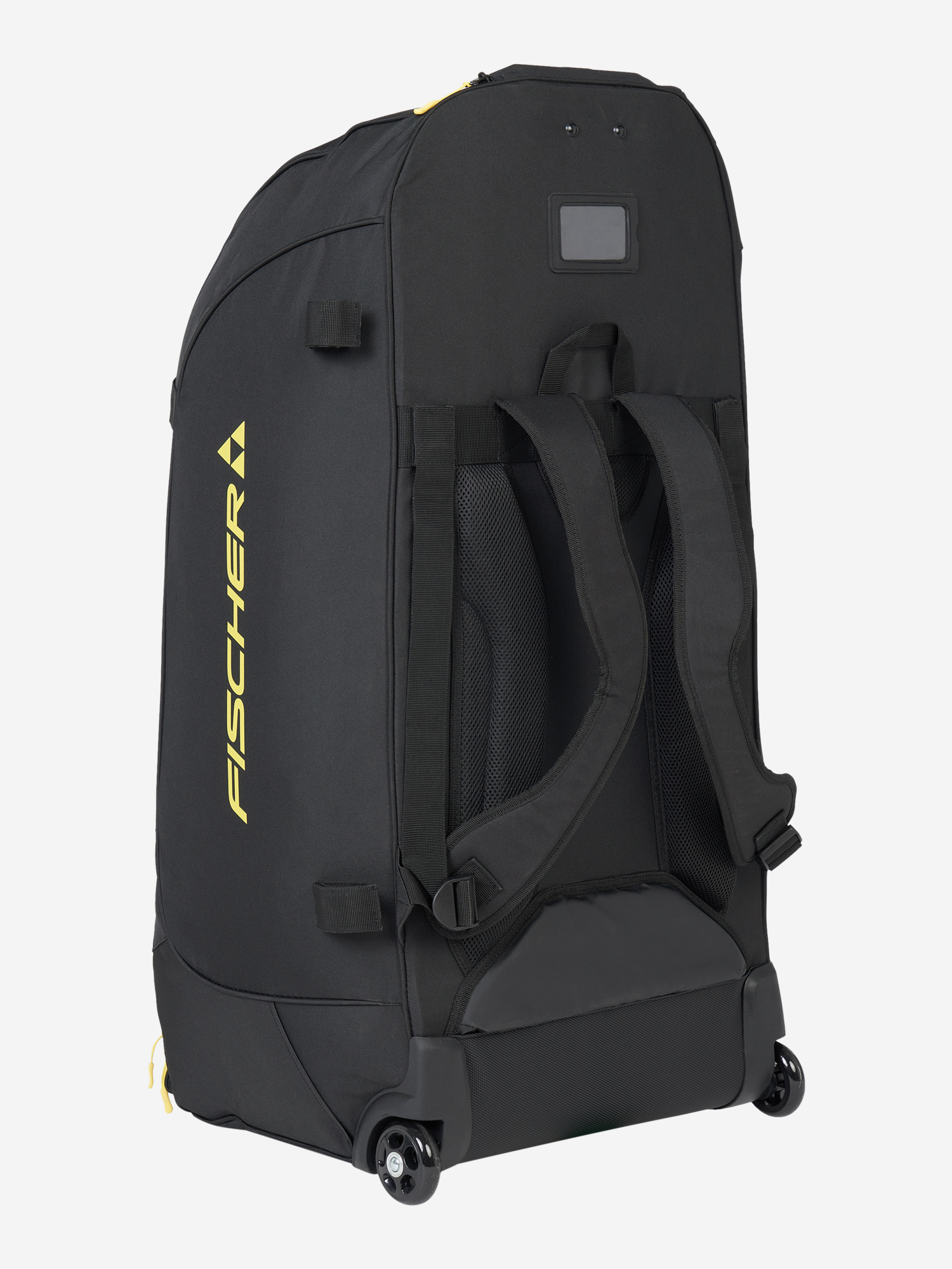 фото Баул хоккейный с колесами fischer player vertical bag 37", черный