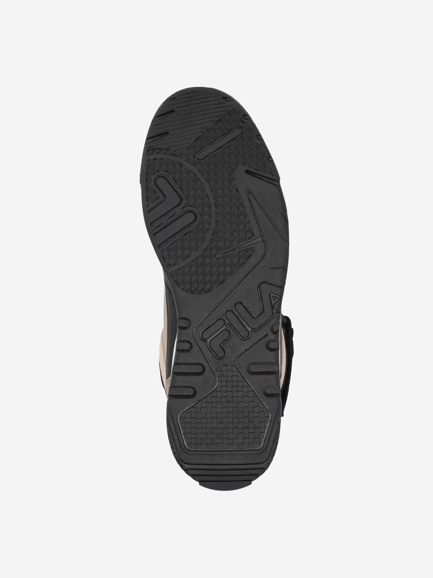 фото Кеды утепленные женские fila fx-1000 mid, коричневый
