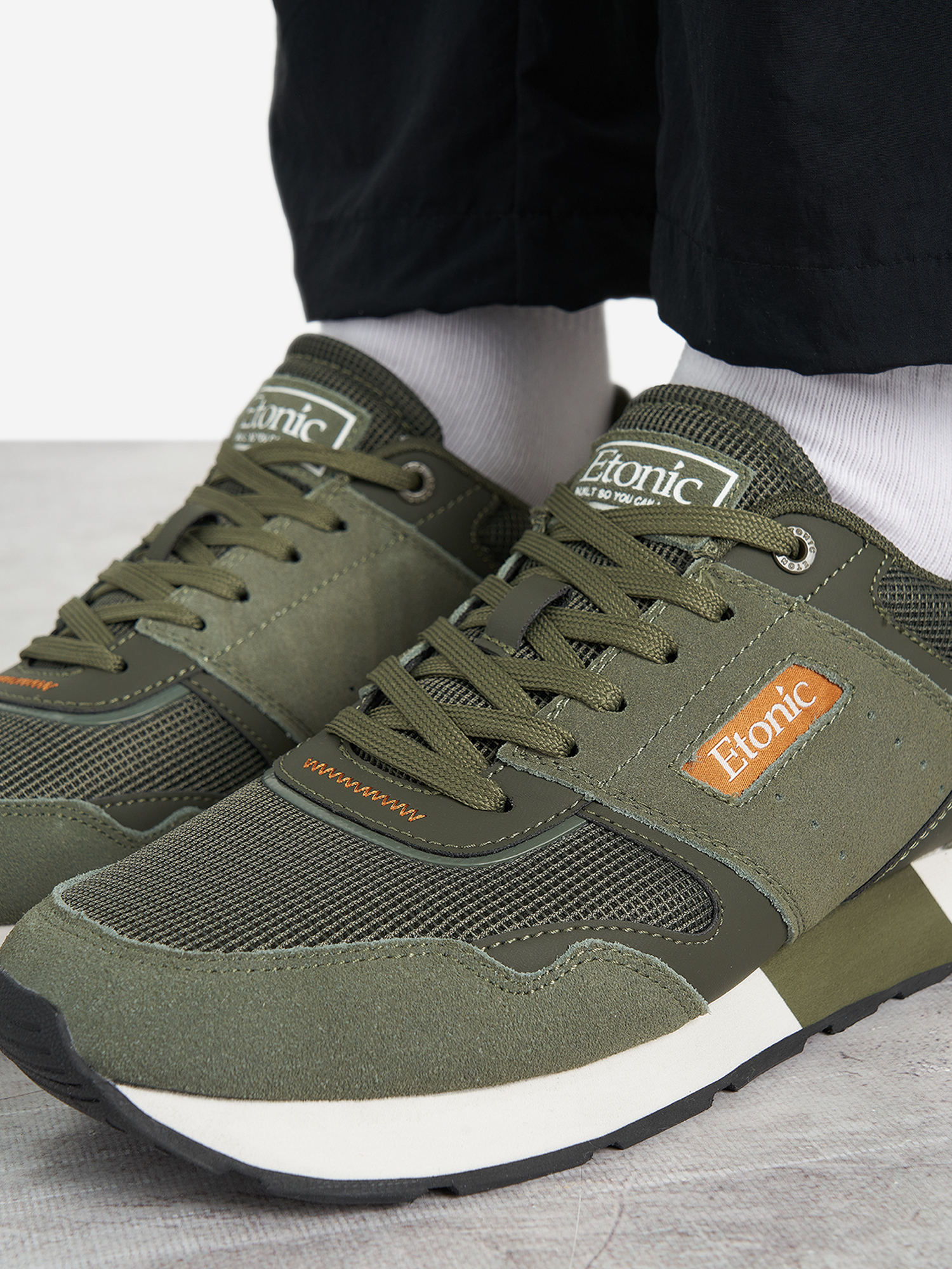 фото Кроссовки мужские etonic ace, зеленый