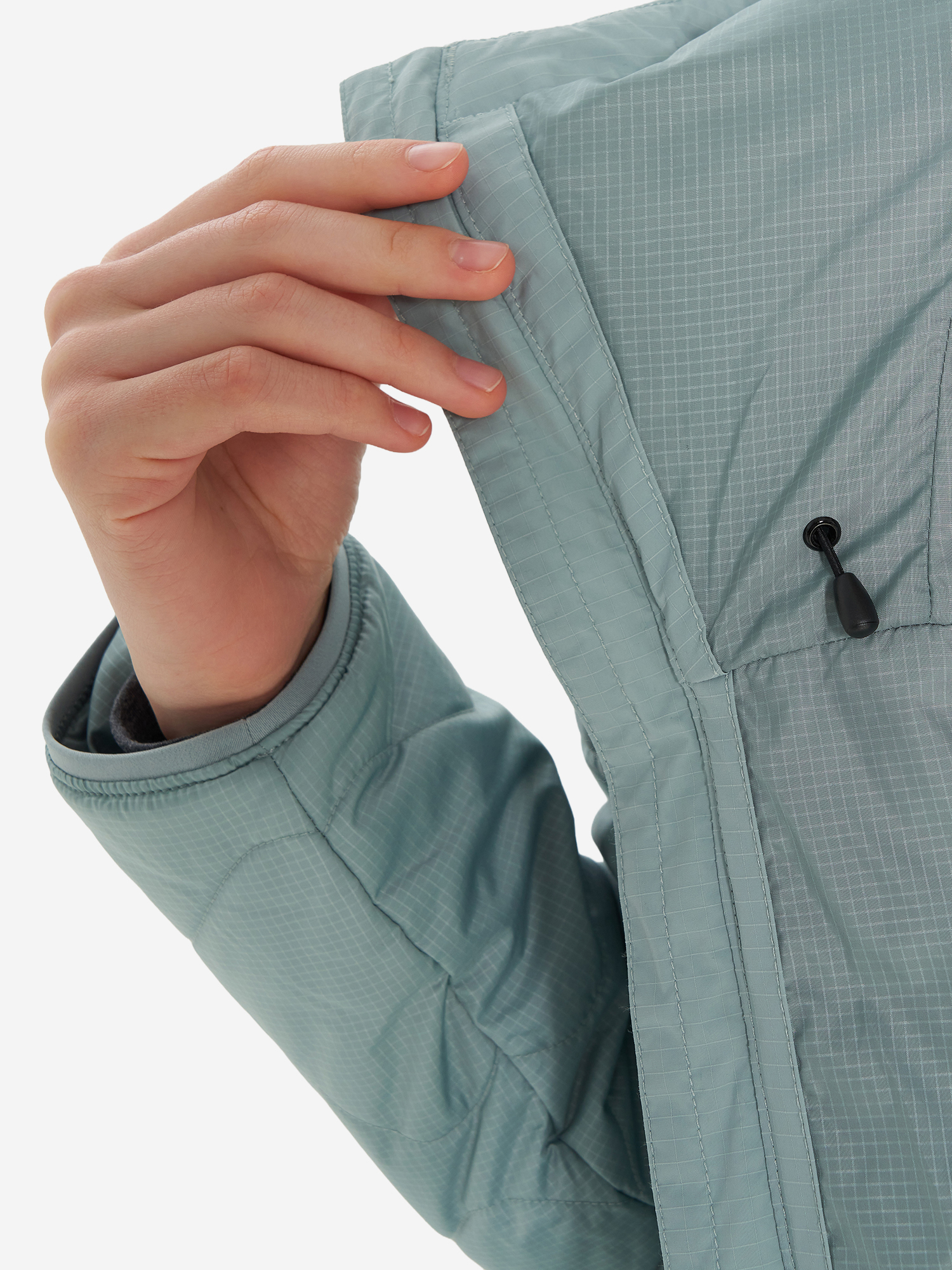 фото Куртка утепленная женская mountain hardwear après pro, голубой
