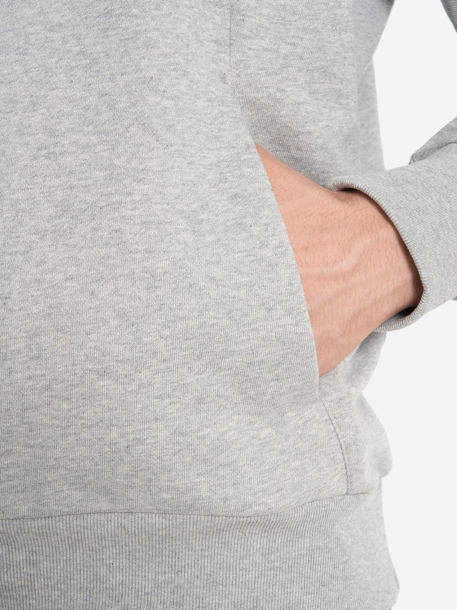 фото Худи мужское adidas, серый